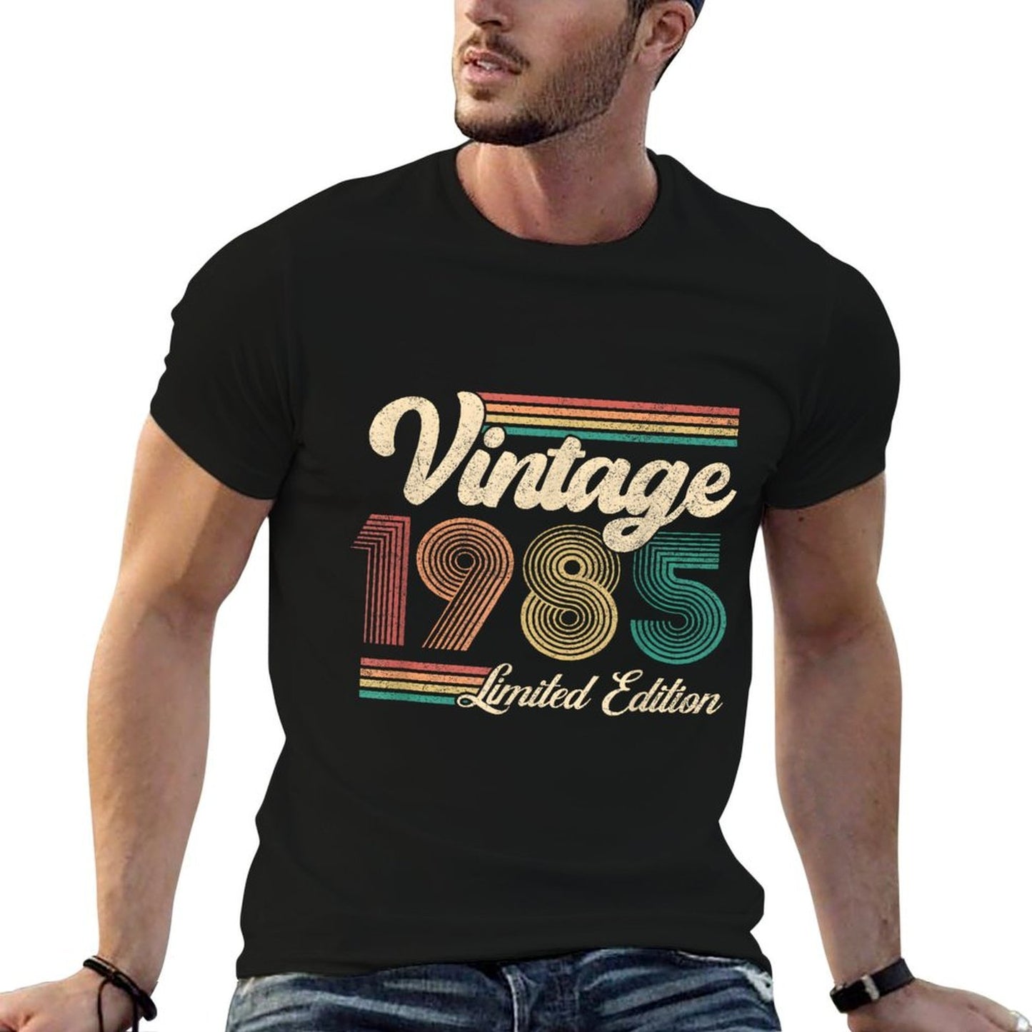 40 Year Old Gifts Born In 1985 Vintage 40th Birthday Retro Soft T-Shirt