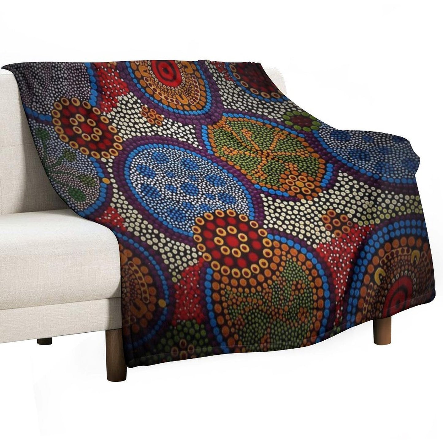 THE BIG CLAN GATHERING Plush Throw Blanket