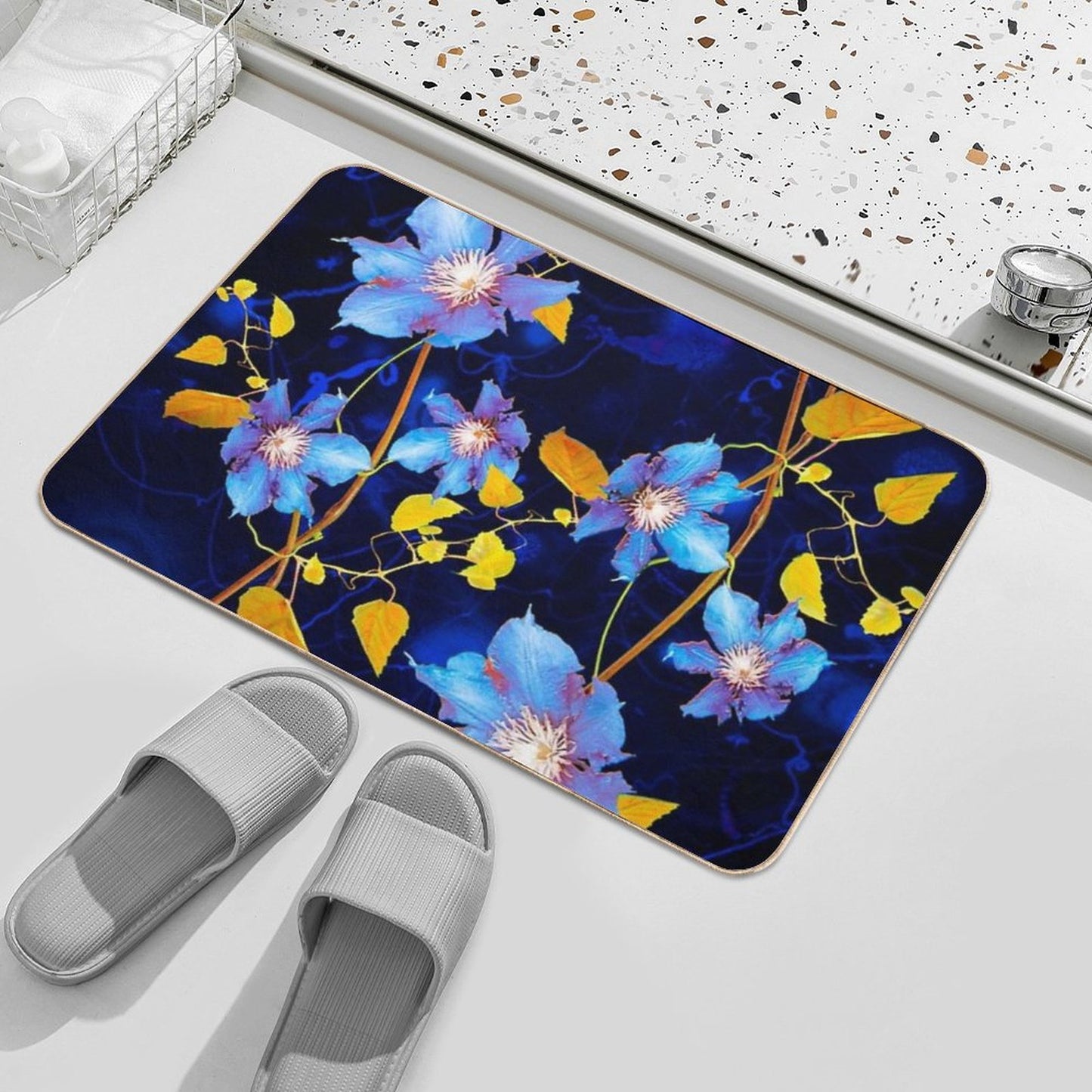 Clématitesclematis Durable Bath Mat