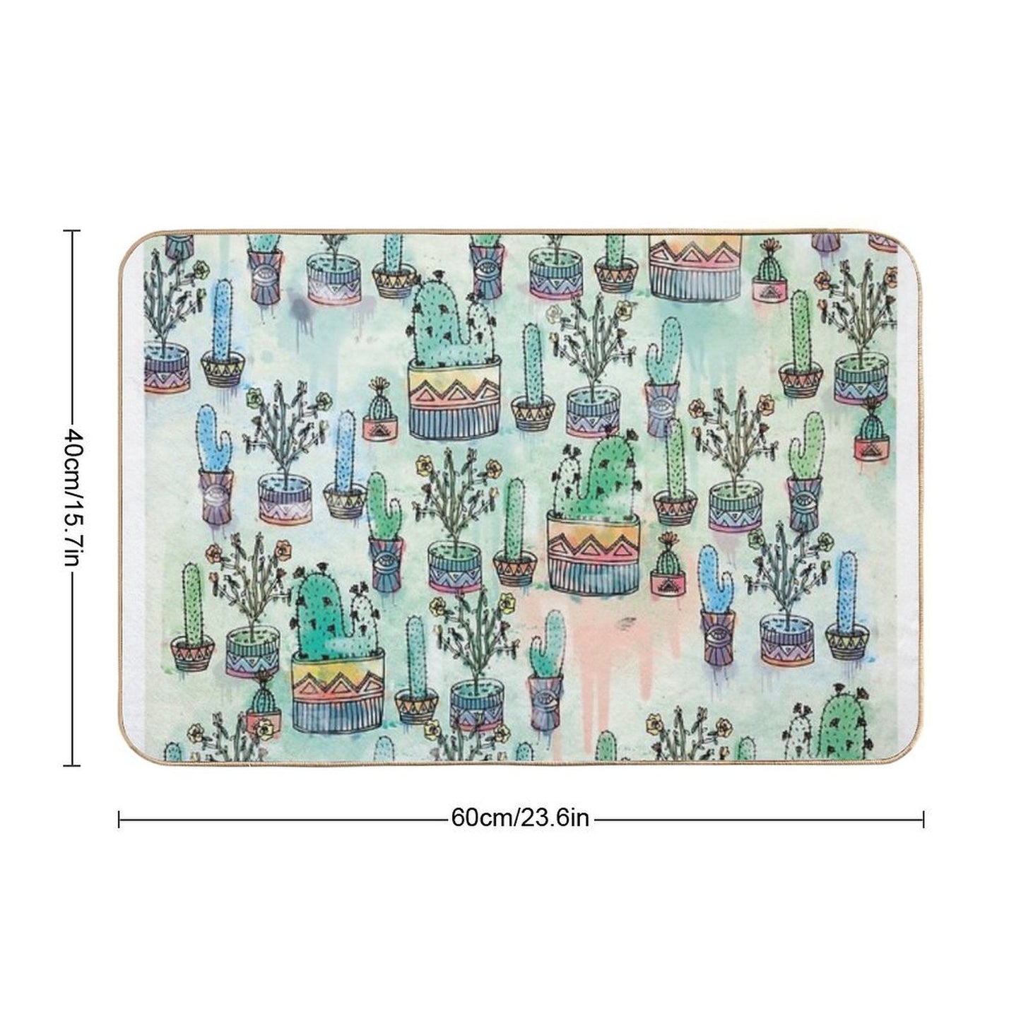 My Rainbow Garden Multi-Purpose Bath Mat