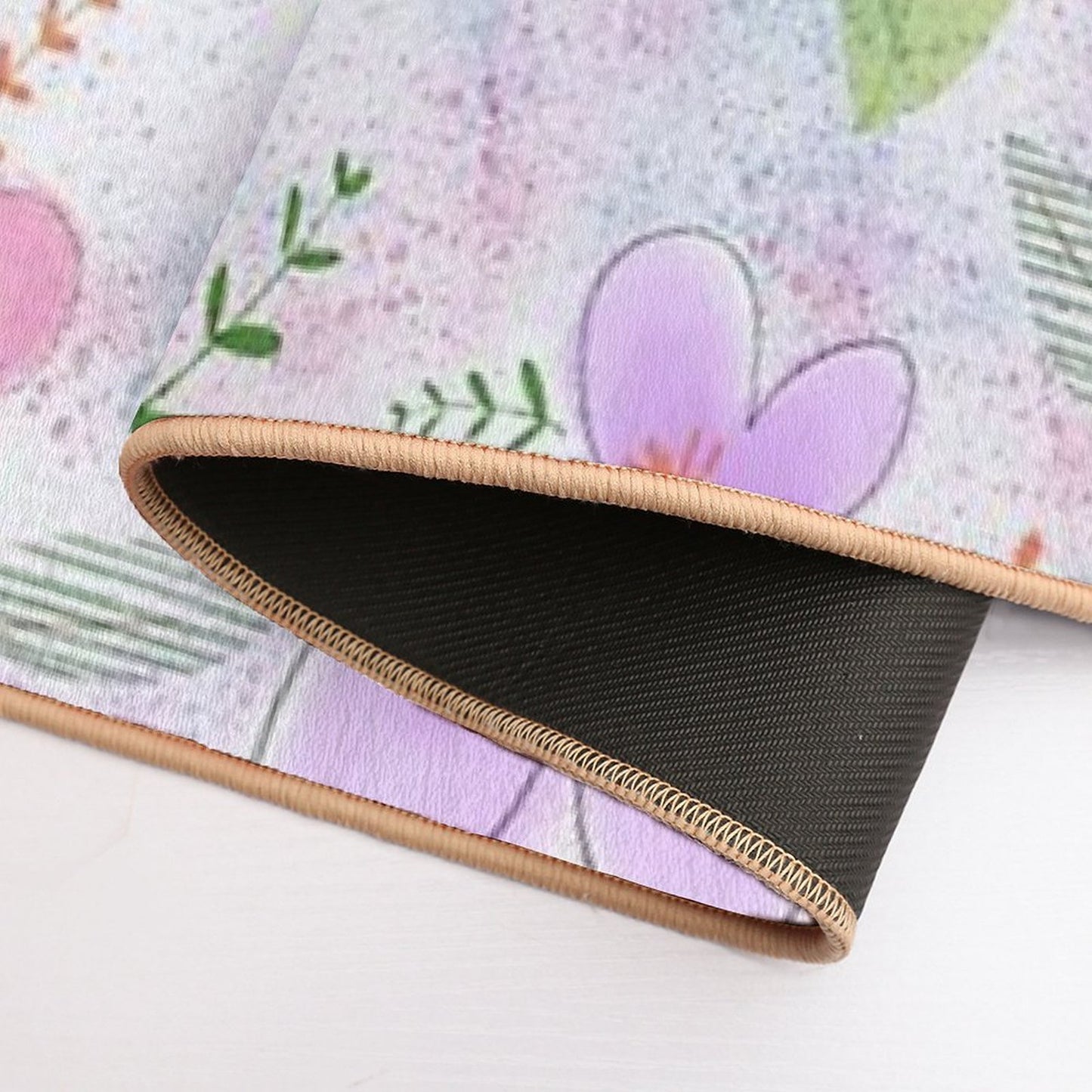 Sweet Floral. Stain-Proof Bath Mat