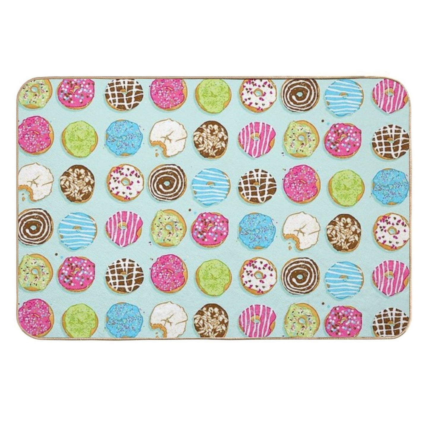 Sweet Donuts Pet-Safe Bath Mat