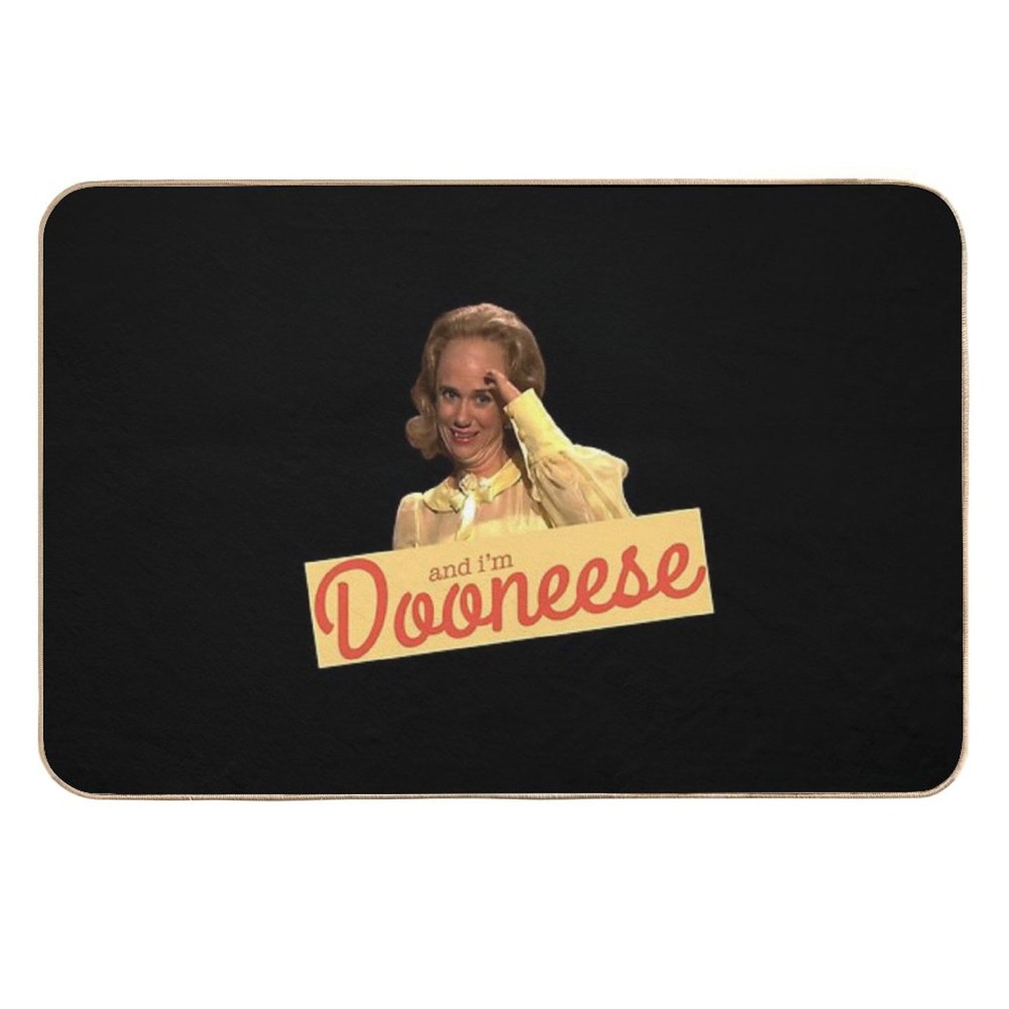 And I'm Dooneese Absorbent Bath Mat