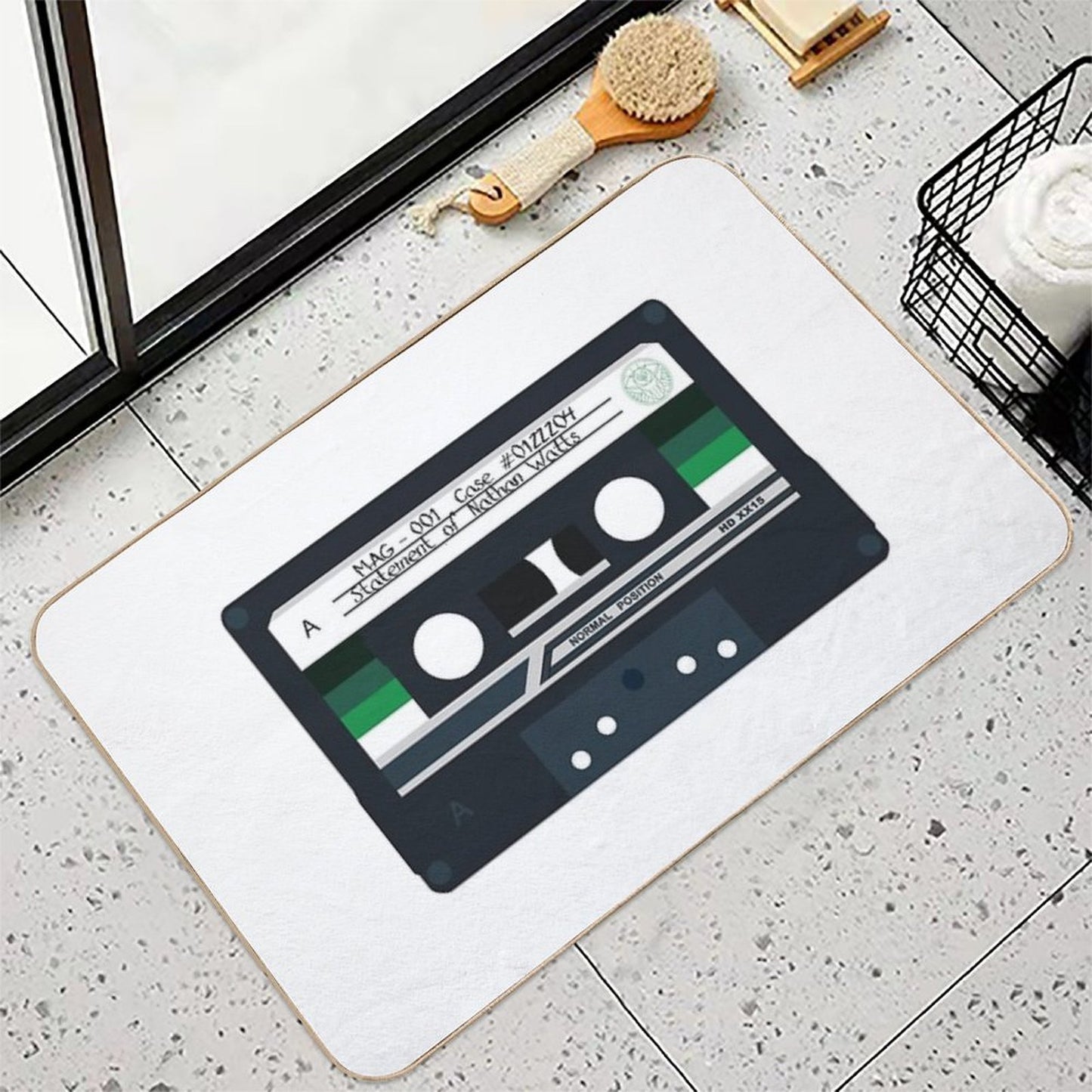 MAG 001 - Statement of Nathan Watts - Cassette Eco-Friendly Bath Mat