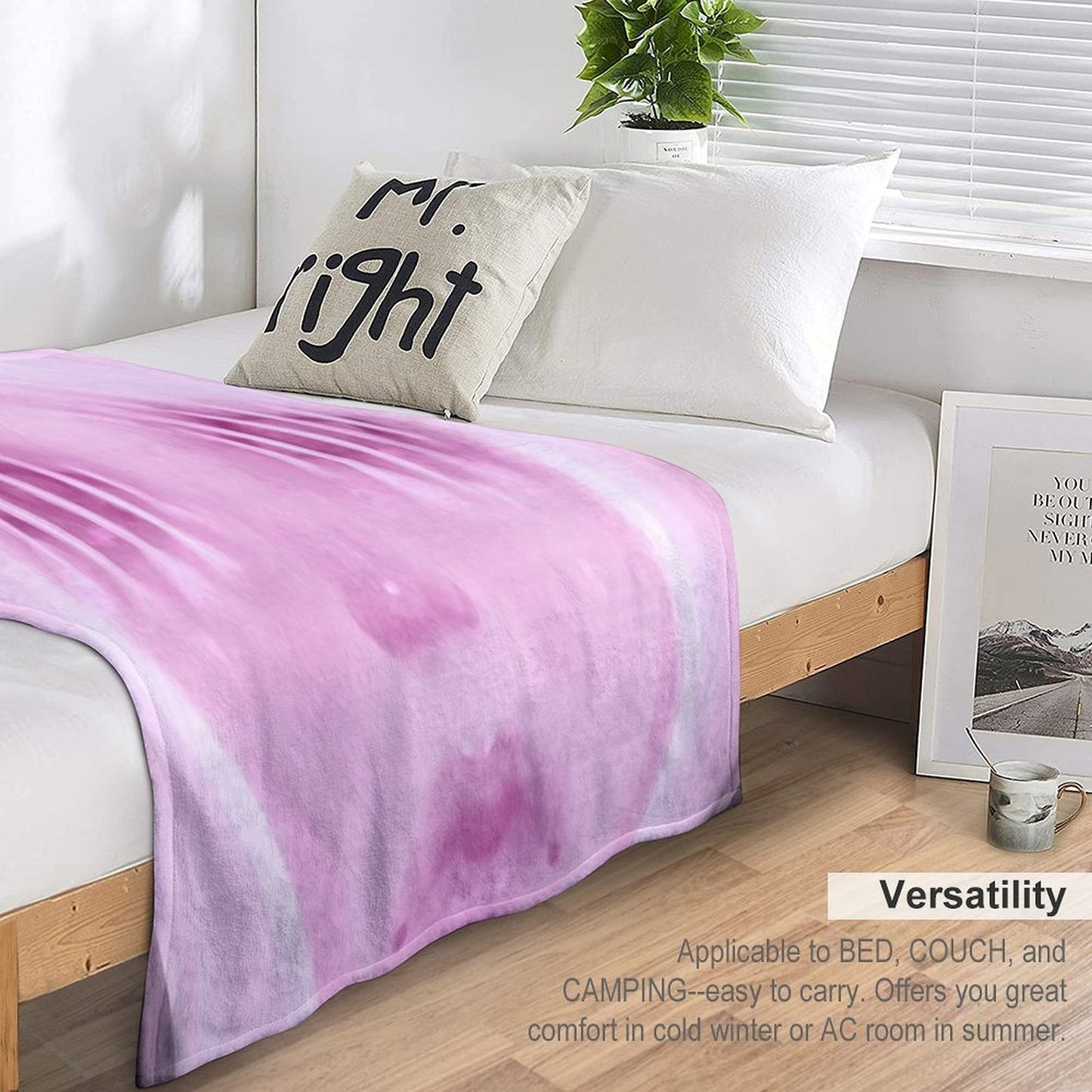 SEASONS – Summer Face Premium Throw Blanket