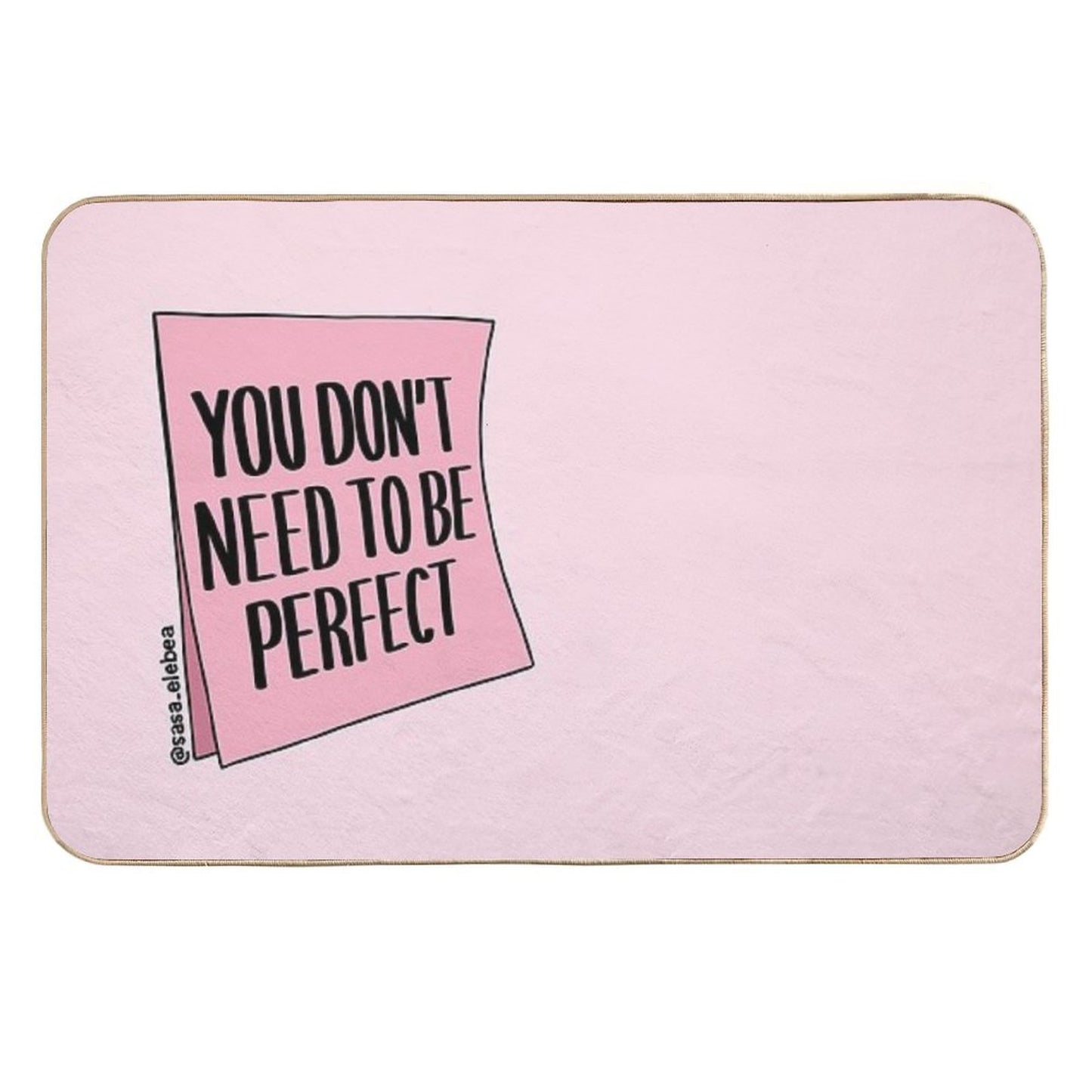 Perfect by Sasa Elebea Multi-Purpose Bath Mat