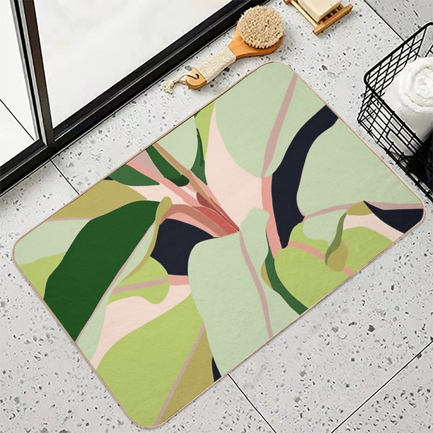 To Plant A Garden Is to Believe in Tomorrow #painting #illustration Versatile Bath Mat