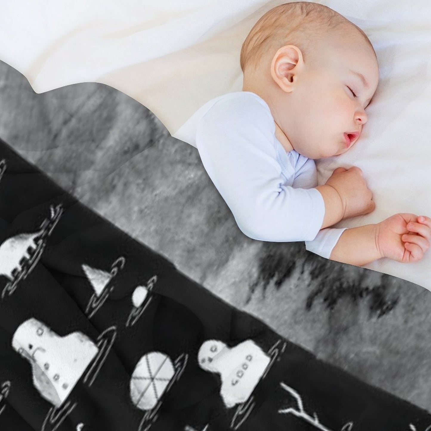 Celebrating The End Together in The Good Time Swamp Travel-friendly Throw Blanket