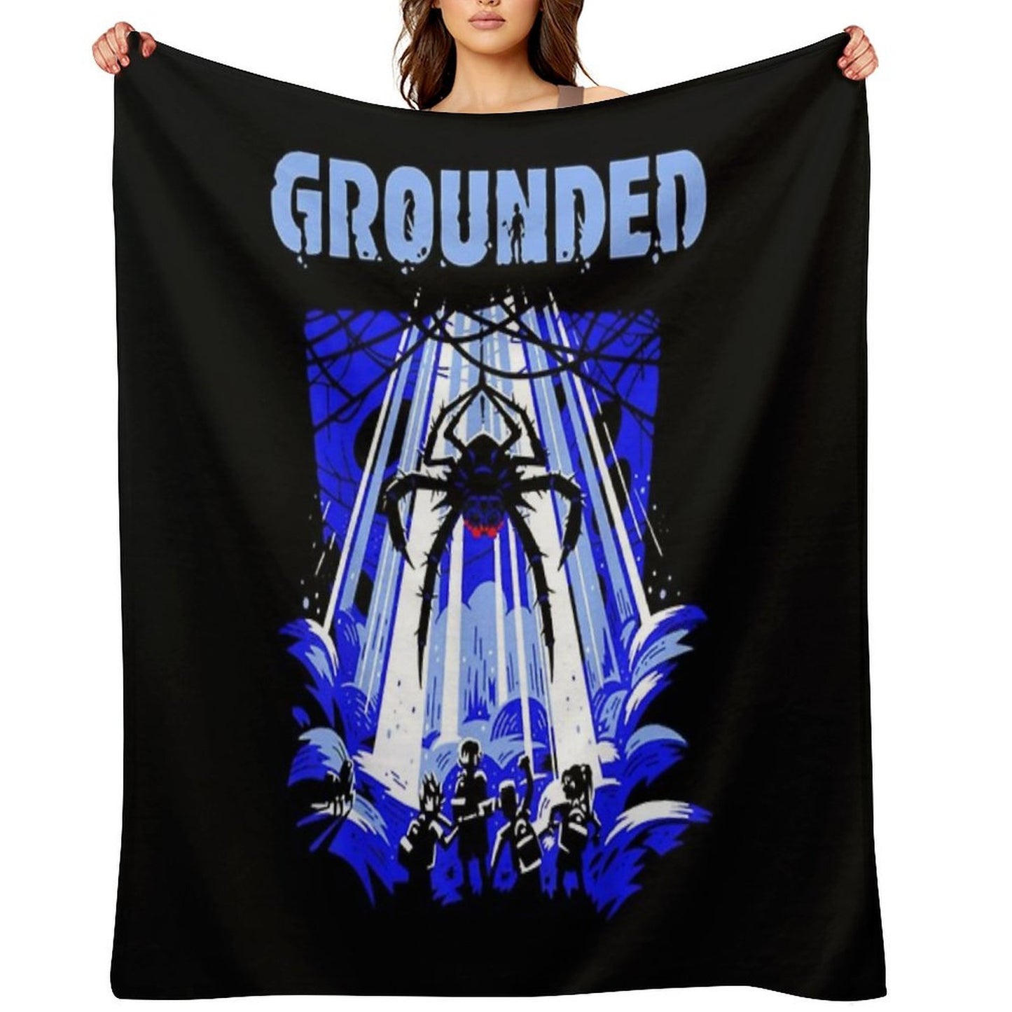 Grounded Video Game Grounded Video Game Grounded Video Game Gift-ready Throw Blanket