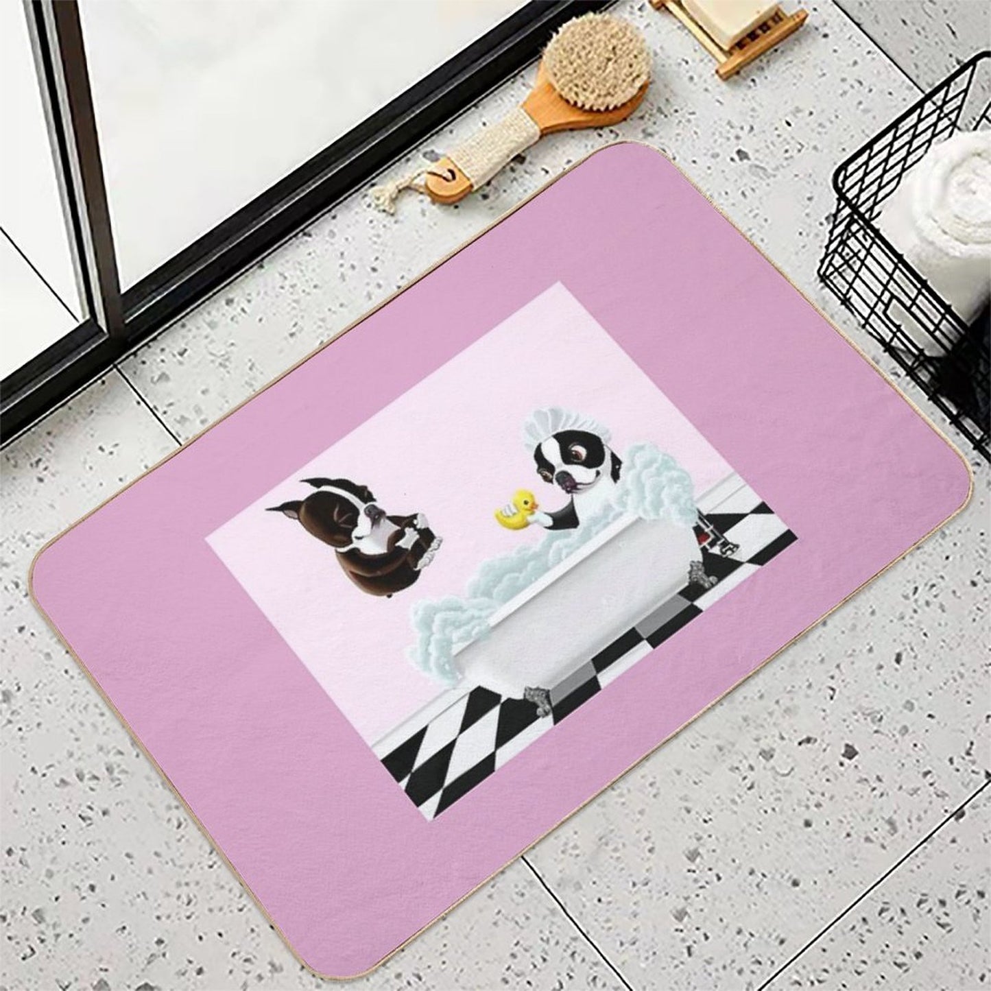 Boston Bath Time High-Traffic Bath Mat