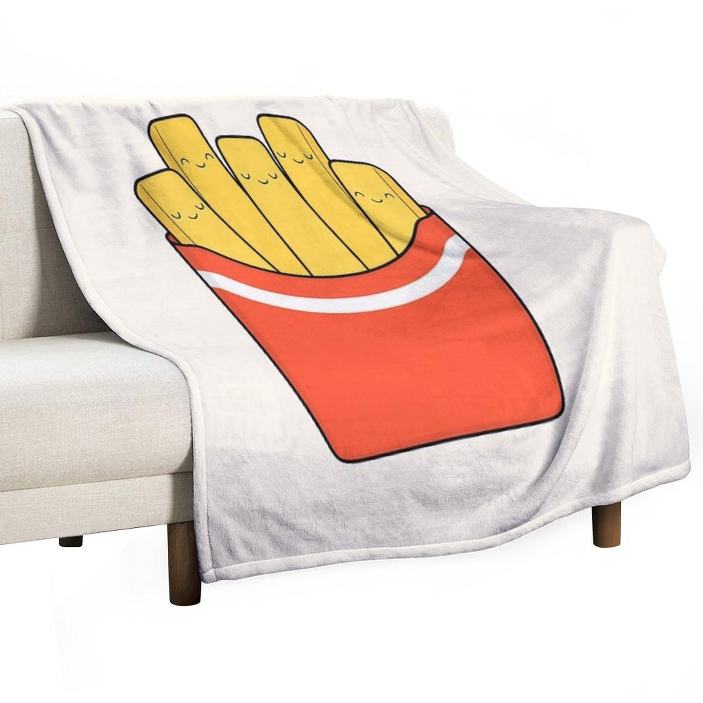 Best Fries Lightweight Throw Blanket