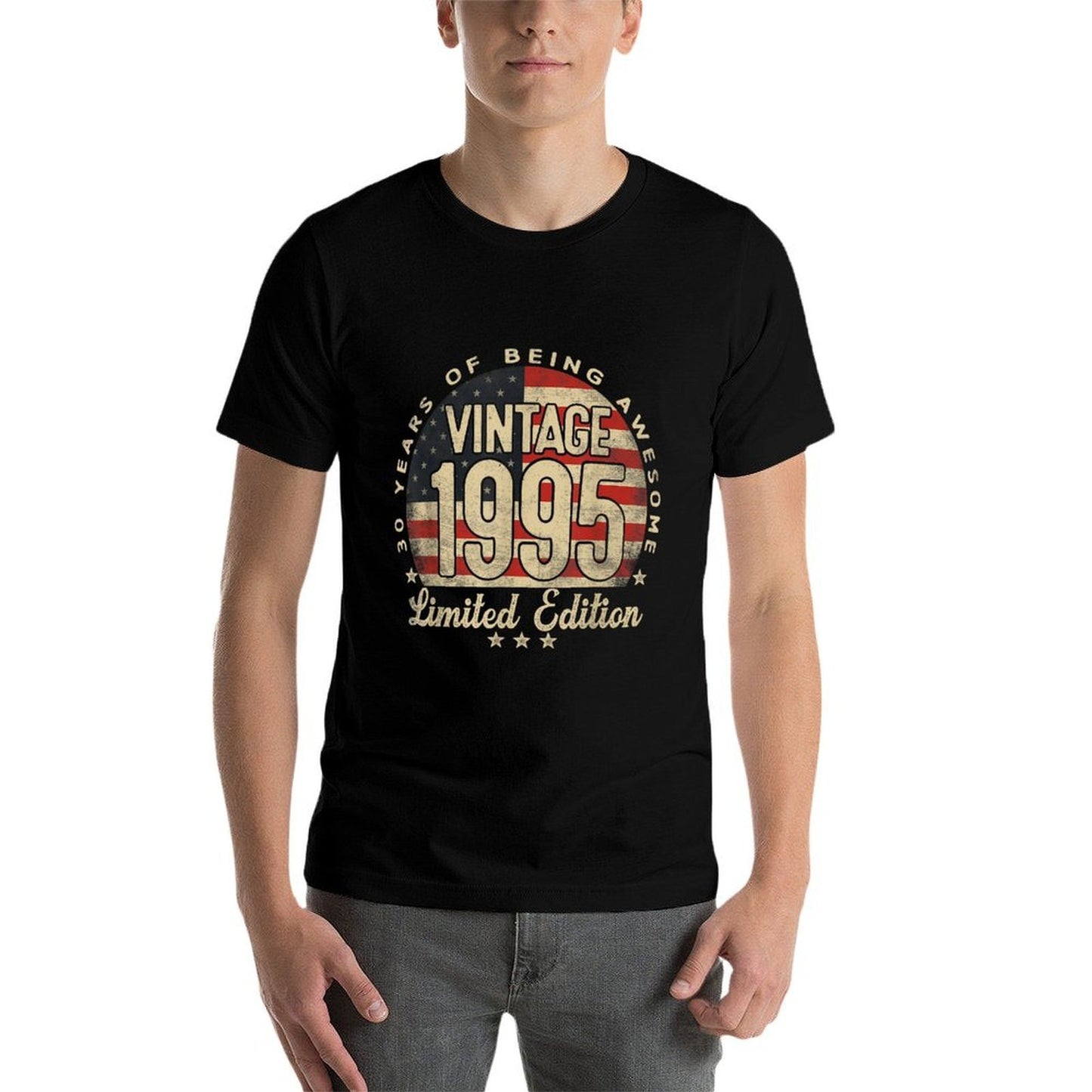 Vintage 1995 Limited Edition 30-Year-Old Gifts USA Breathable T-Shirt