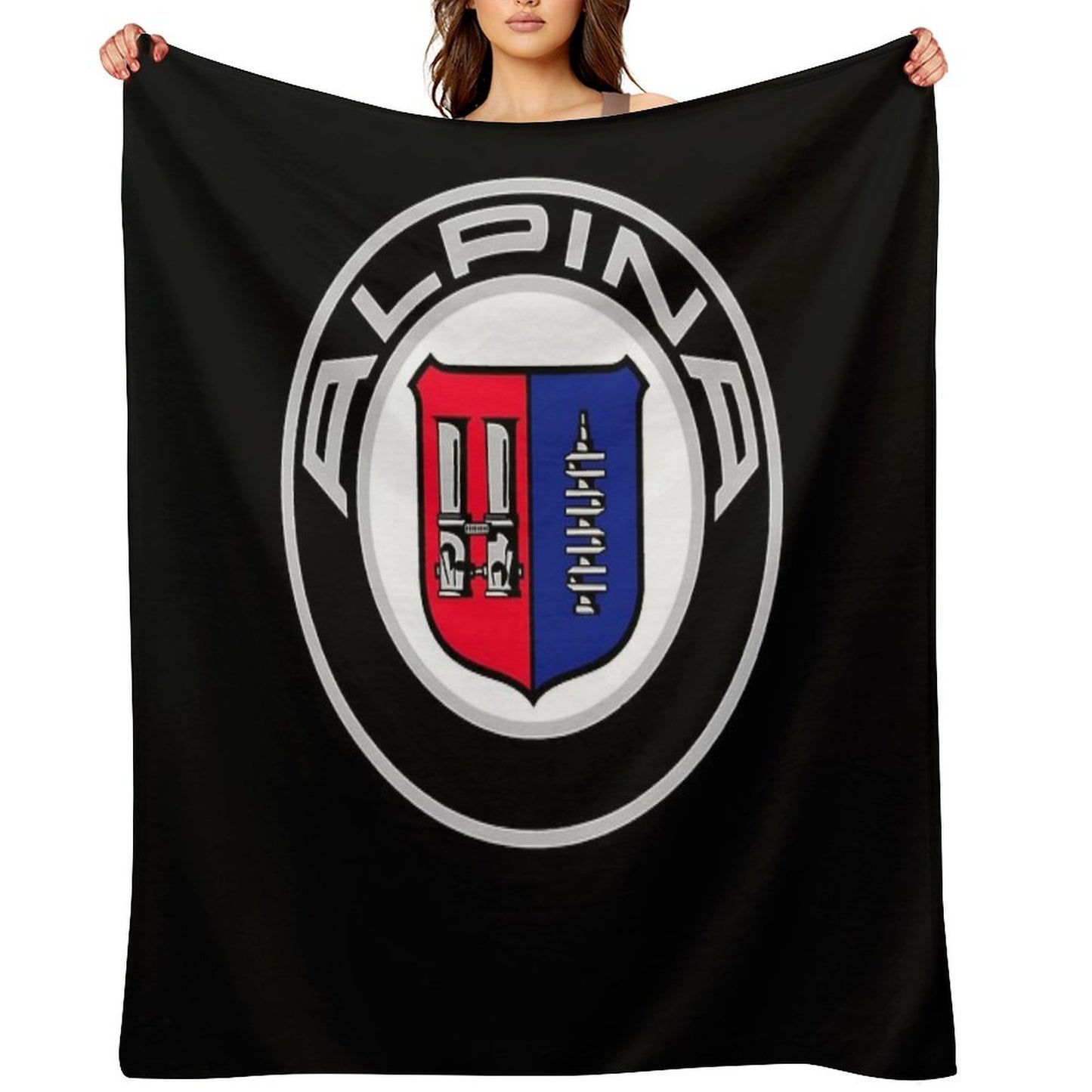 Alpina - Classic Car Logos Classic Lightweight Throw Blanket