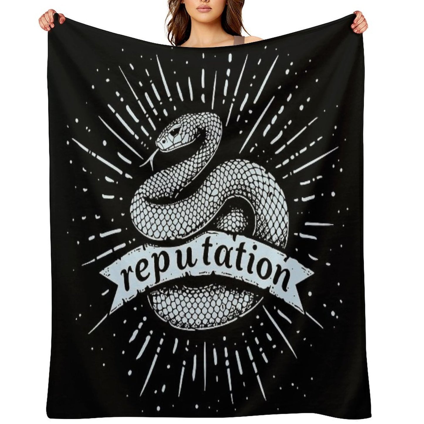 Reputation Snake Versatility Throw Blanket