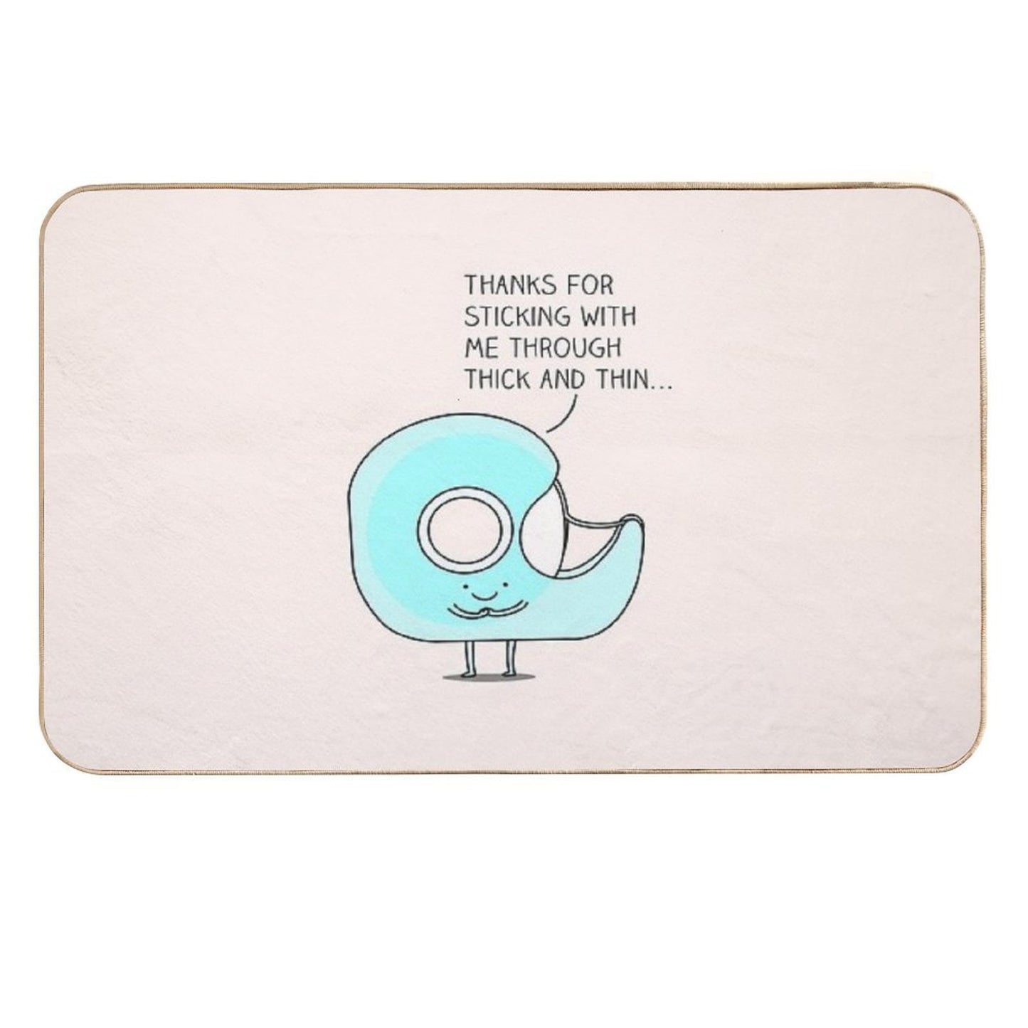 Let's Stick Together... Slip-Resistant Bath Mat