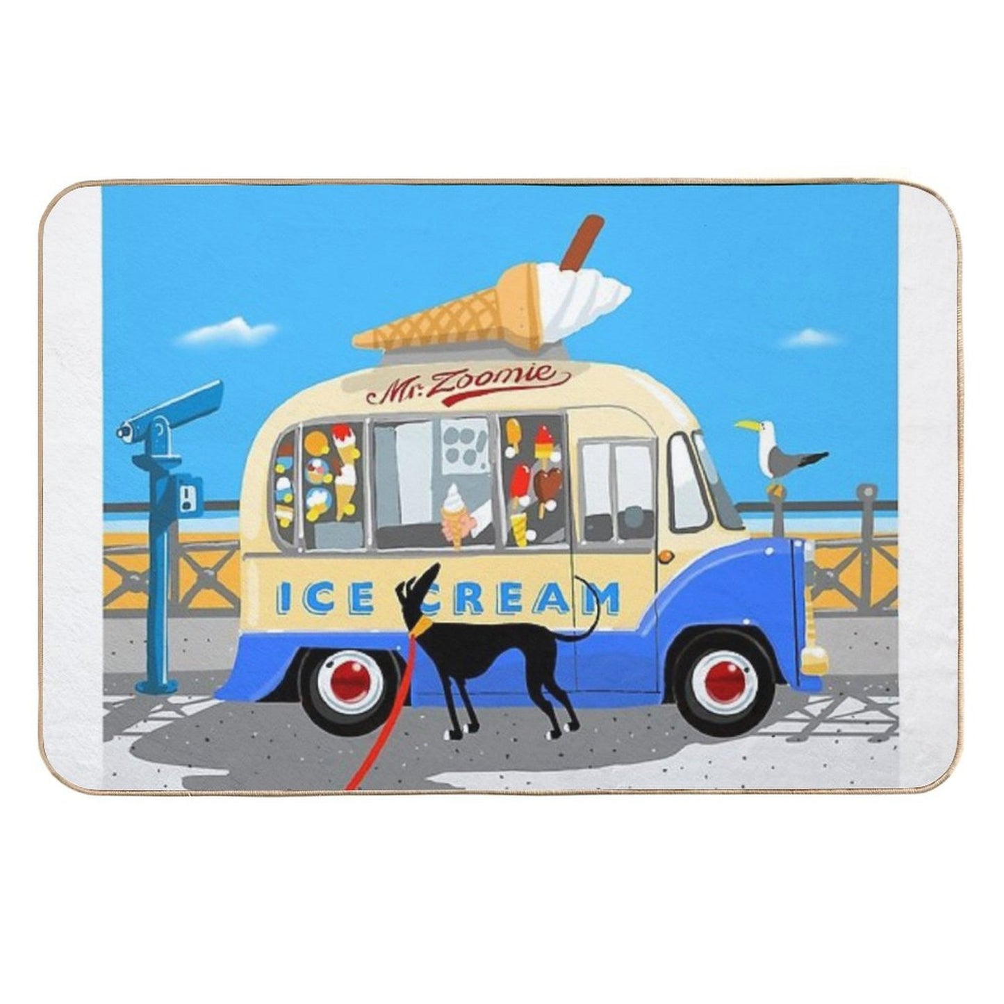 Mr. Zoomie Versatile Bath Mat