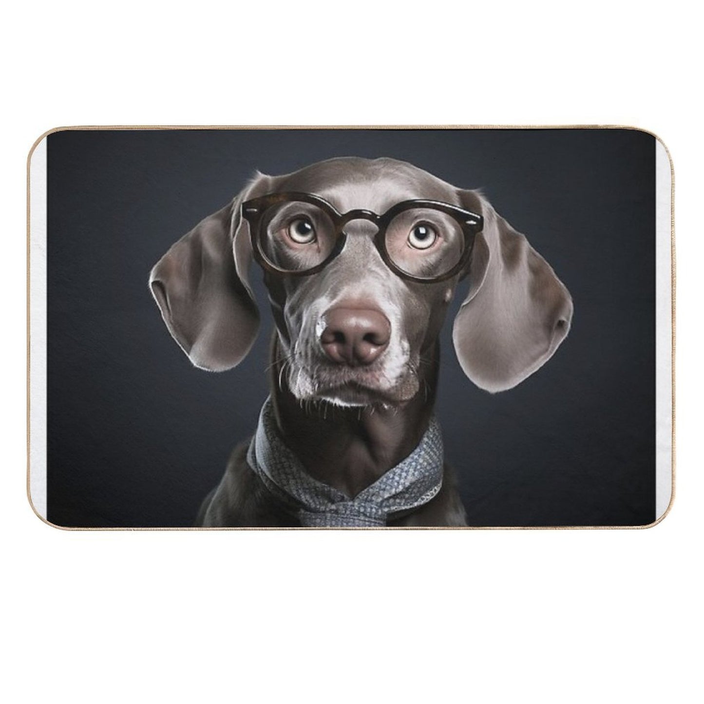 Mr Weimaraner Repositionable Bath Mat