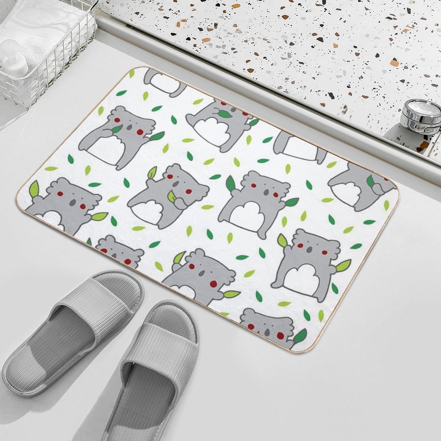 Save The Koalas Pet-Safe Bath Mat