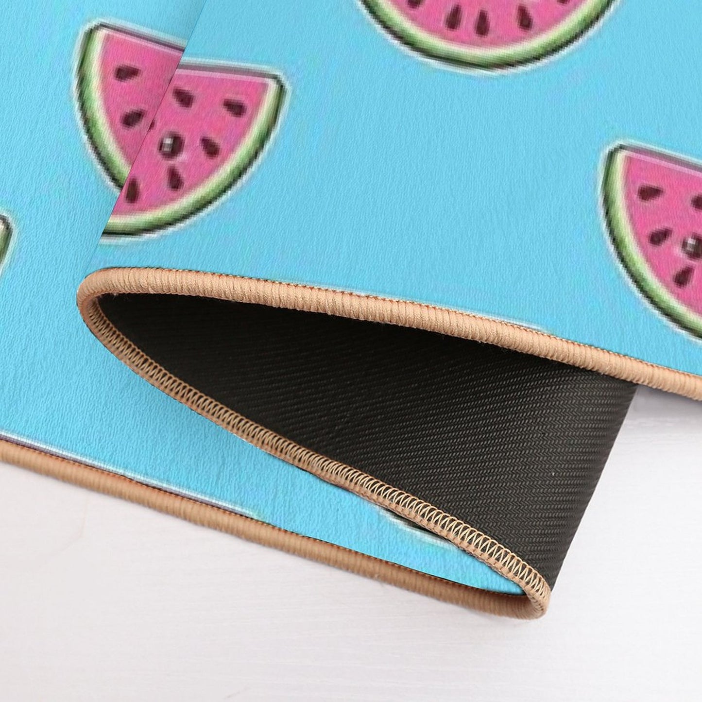 Kawaii Watermelon Slice Rapid-Drying Bath Mat