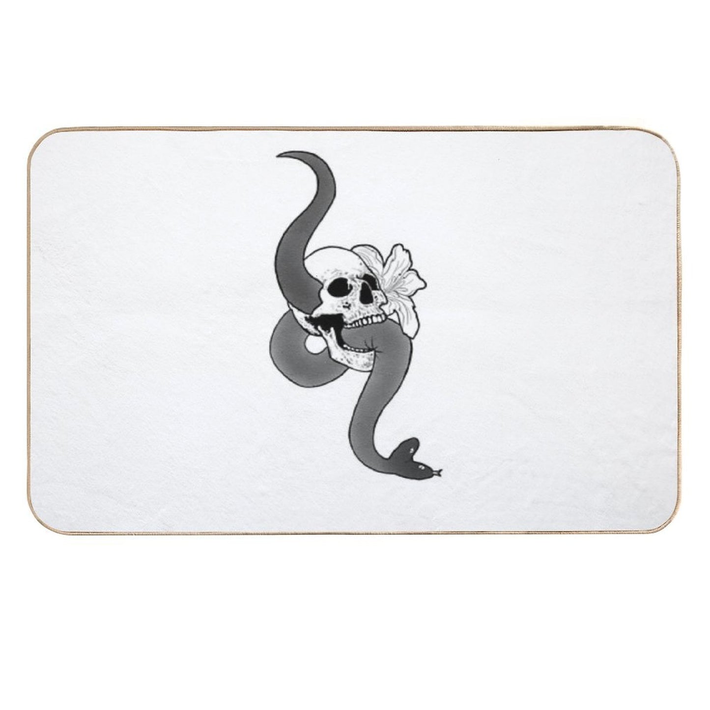 Scaly Oddity Absorbent Bath Mat