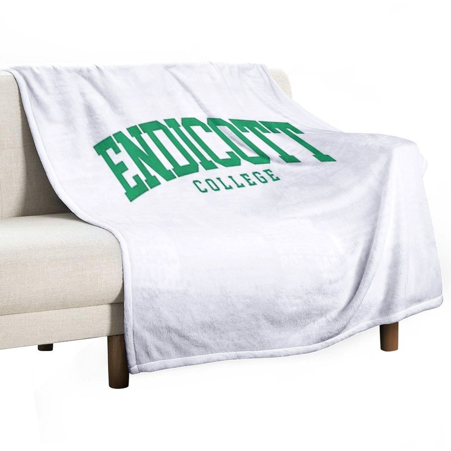 Endicott College Easy Care Throw Blanket