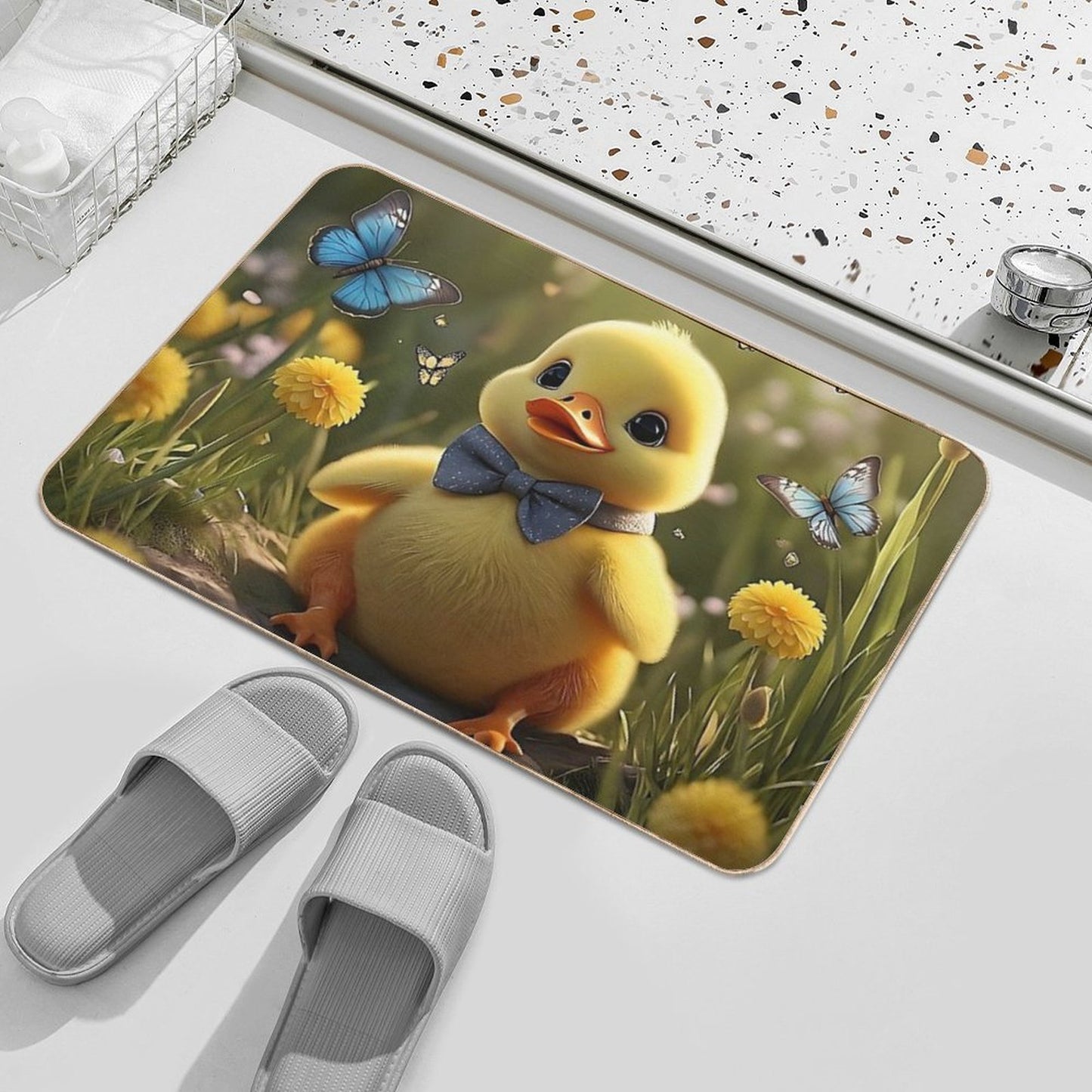Duckling Repositionable Bath Mat