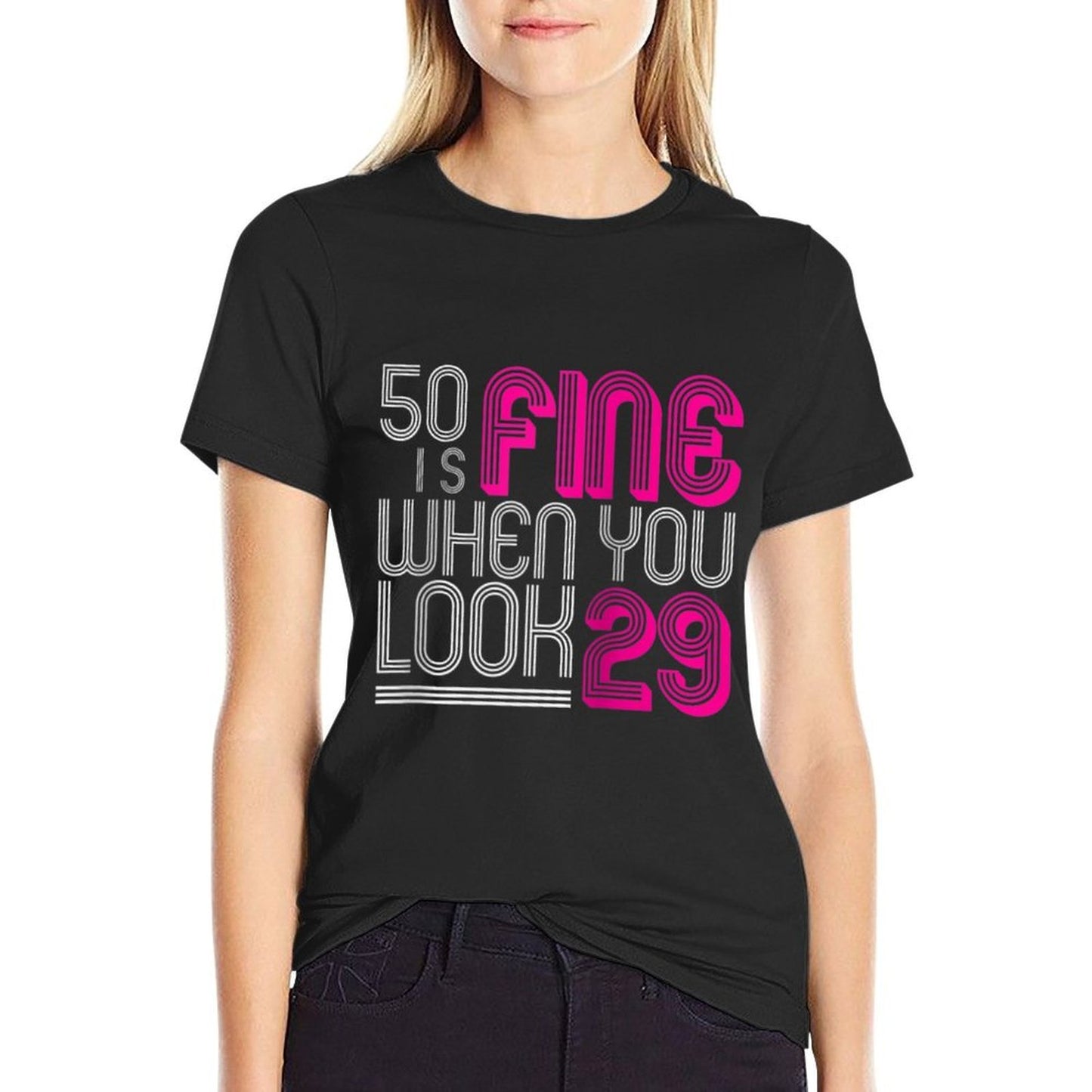 50th Birthday Gifts for Her Women Age 50 Year Old Mom 1972 Raglan Baseball High-quality Stitching T-Shirt