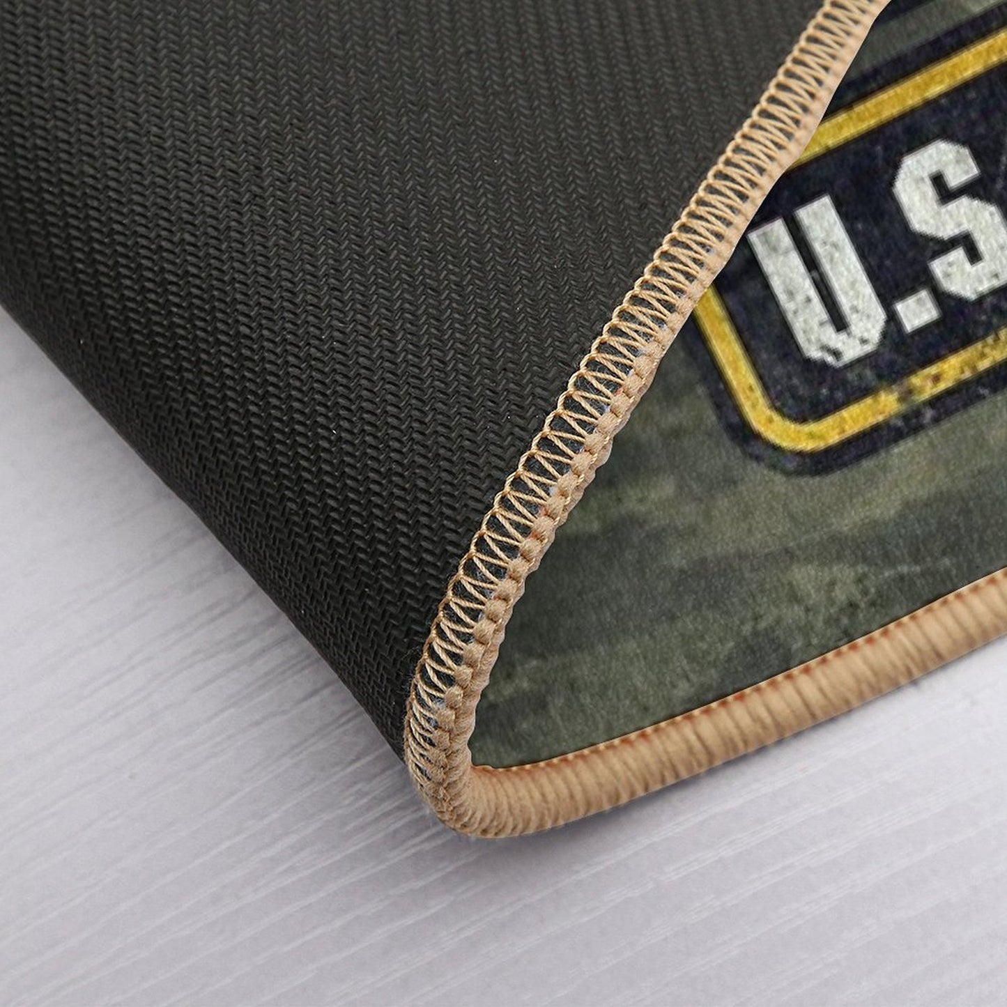 Ultra-Vintage US Army Emblem Long-Lasting Bath Mat