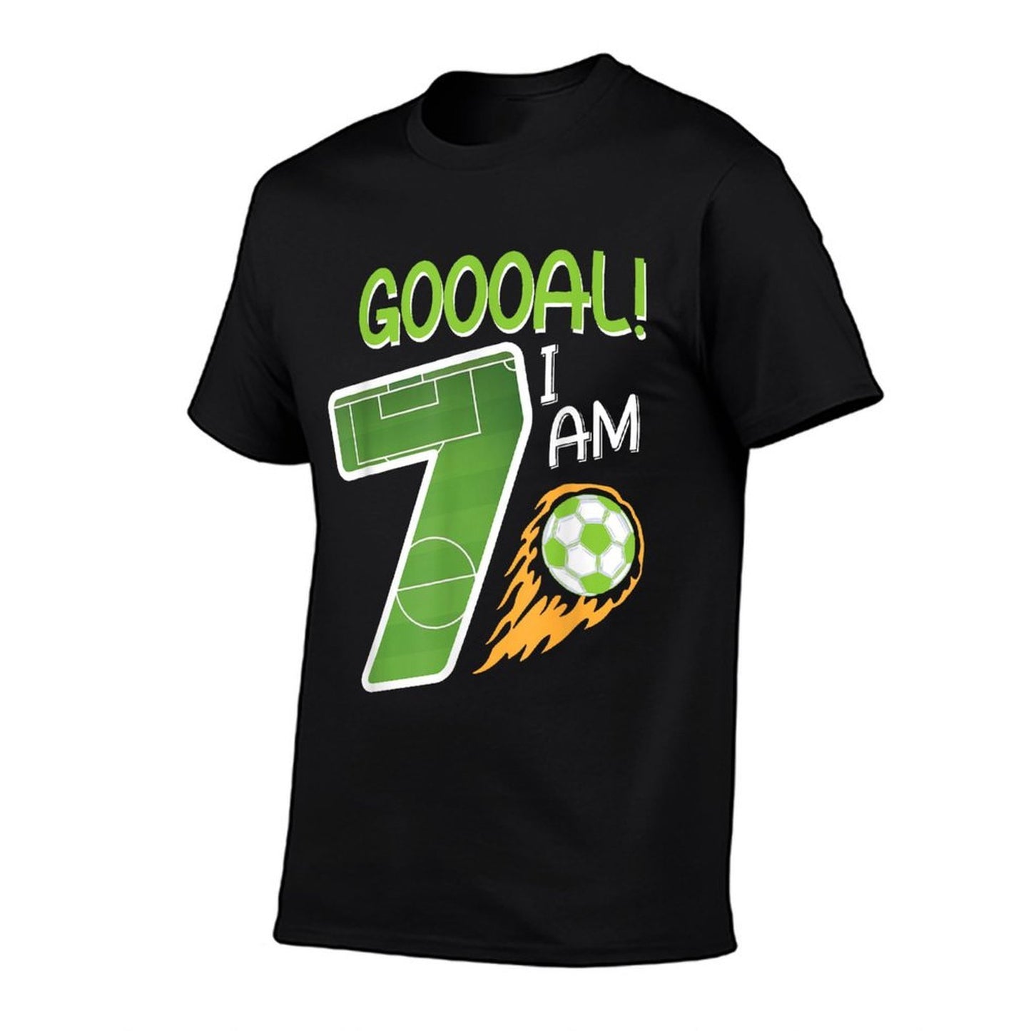Soccer I'm 7 Years Old Boy Birthday  Odor-resistant T-Shirt