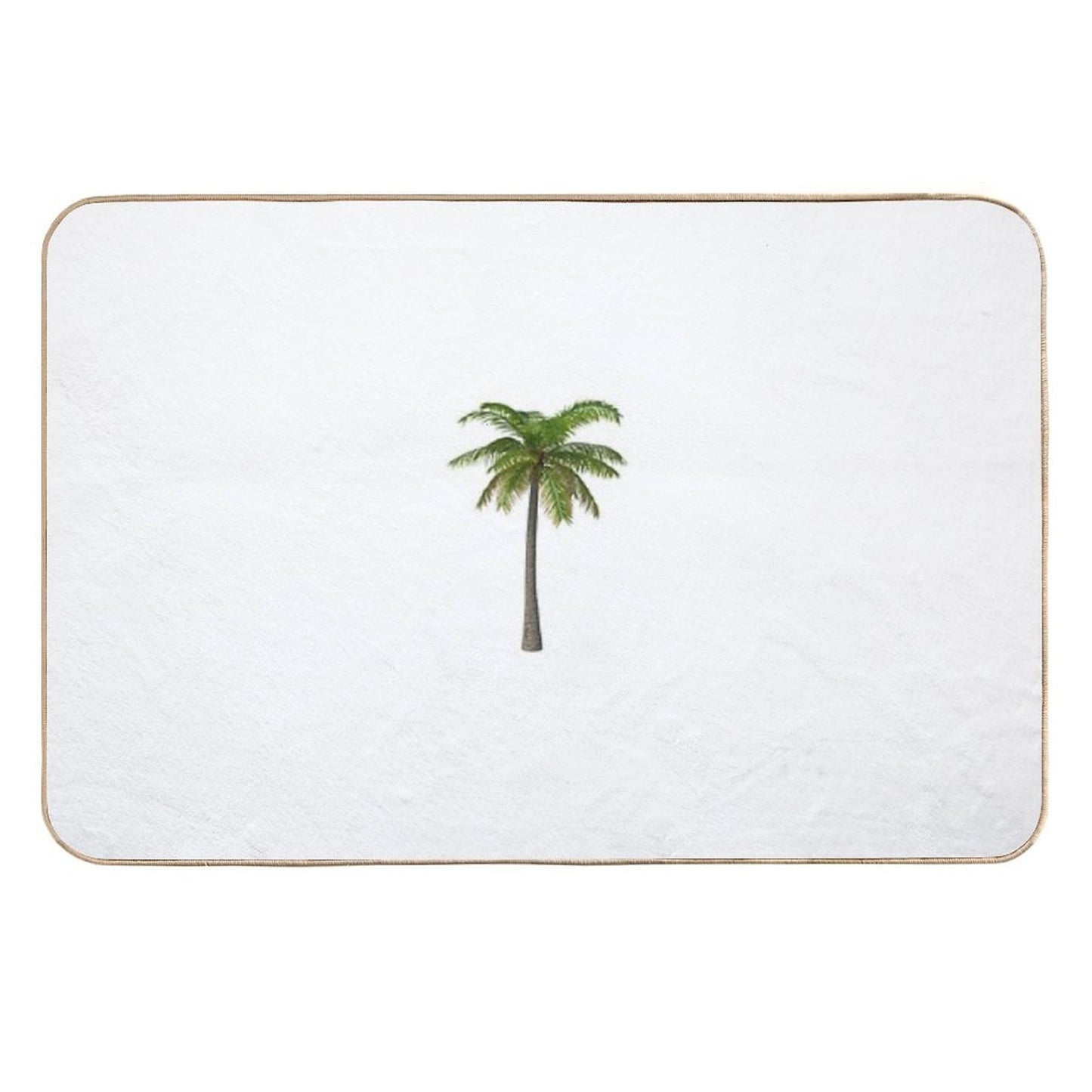 Classic Palm Tree Absorbent Bath Mat