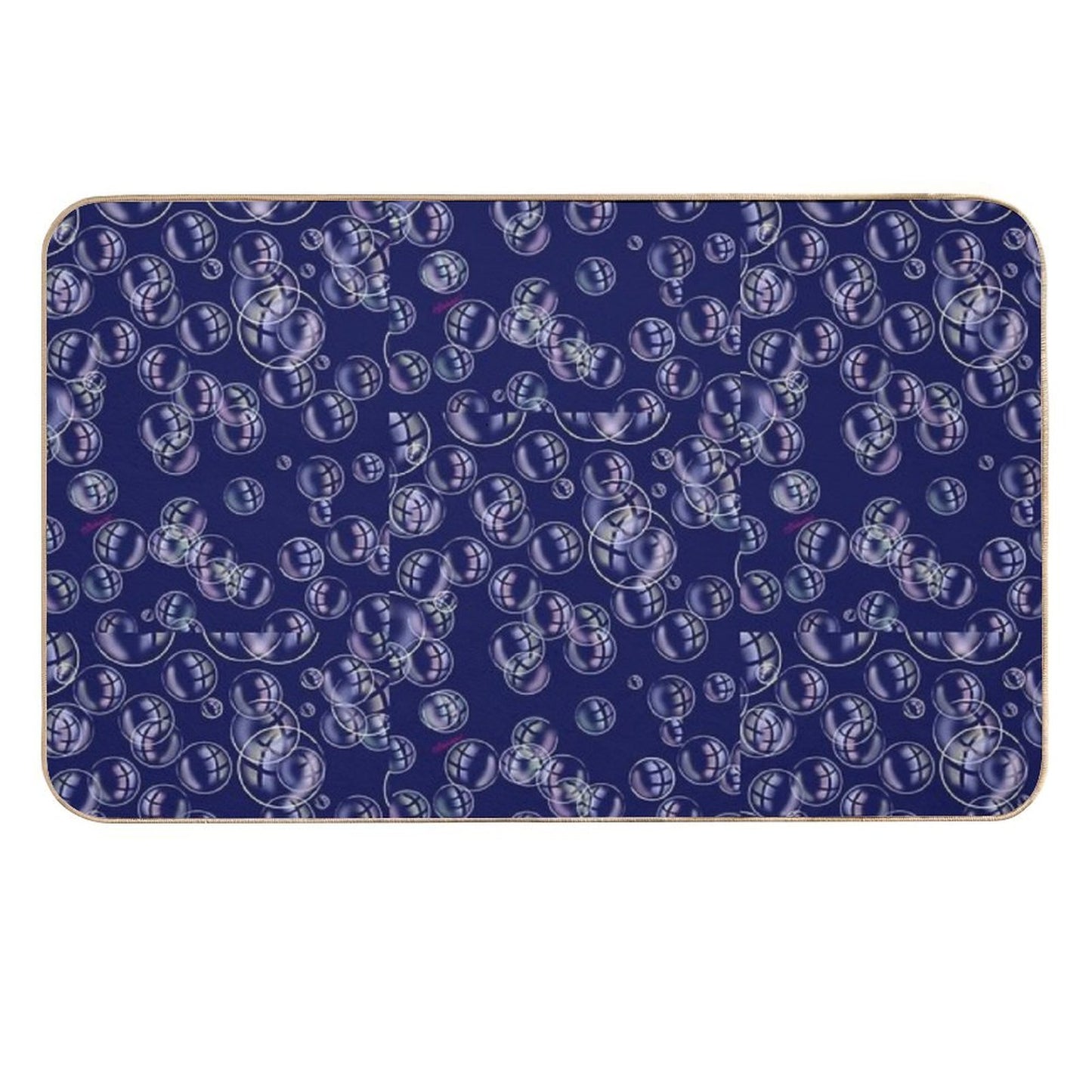 Bubbles Long-Lasting Bath Mat