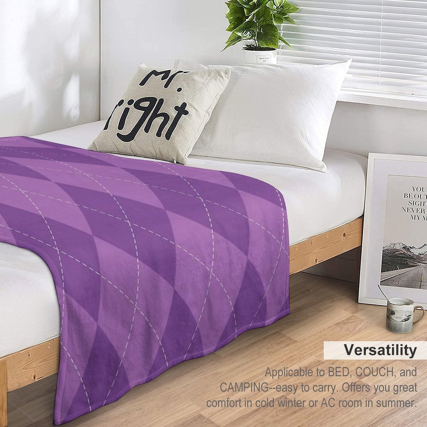 Hello Neighbor Wrinkle-free Throw Blanket