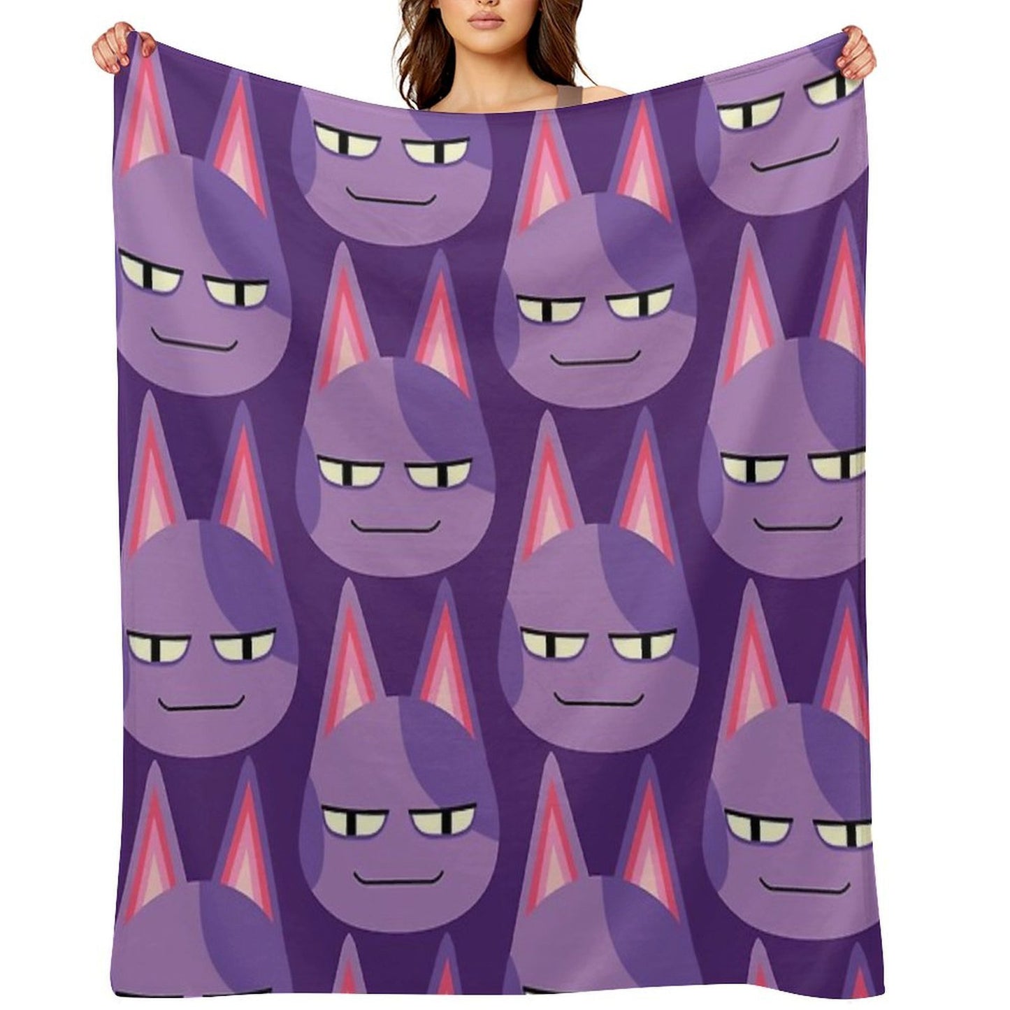 Bob The Cat Compact Throw Blanket