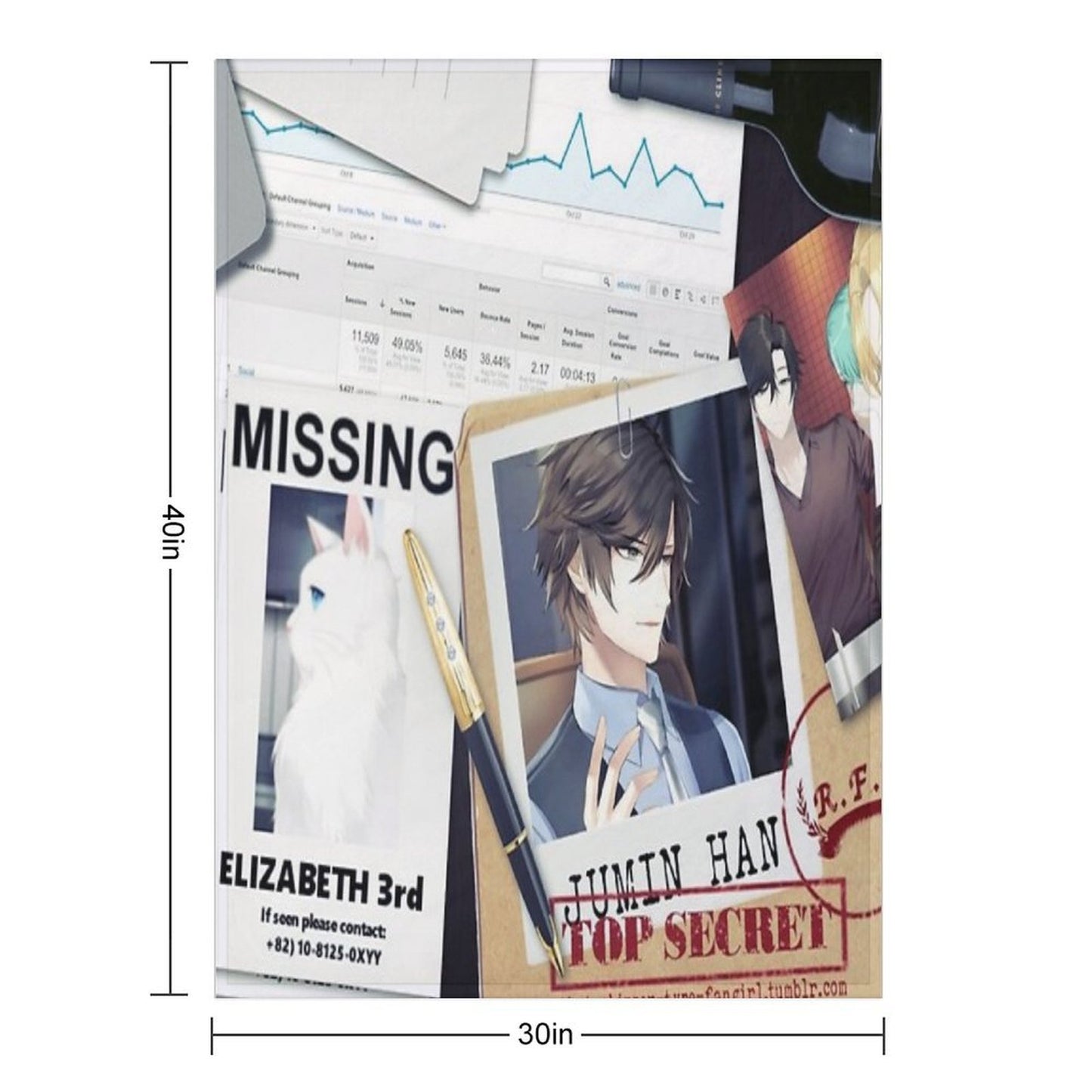MysMe - Jumin Quick-dry Throw Blanket