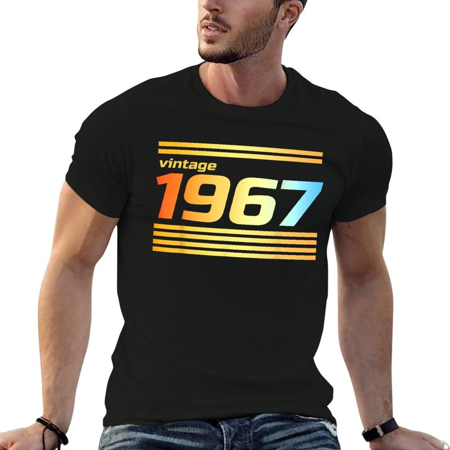 50th Birthday Gift Ideas - 1967 Vintage Retro Style Odor-resistant T-Shirt