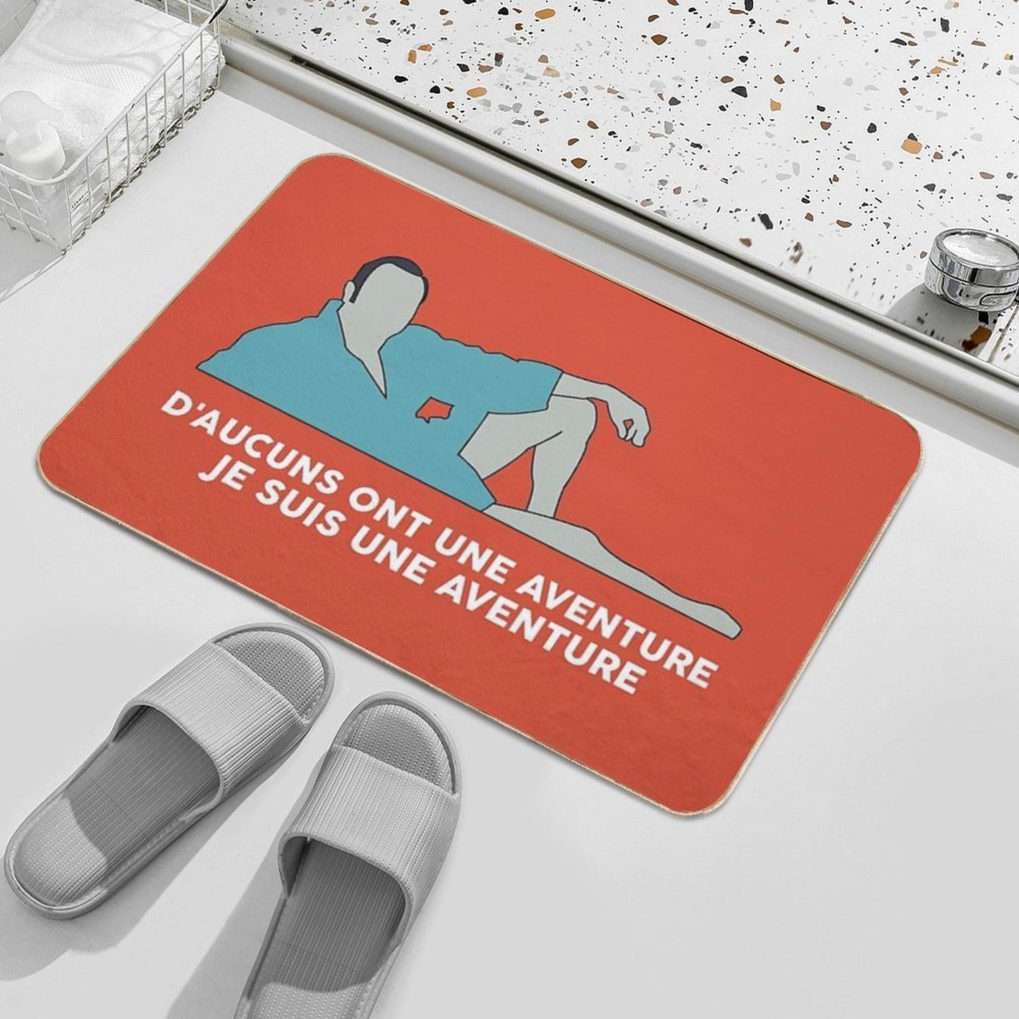 I Am An Adventure - OSS 117 Multi-Purpose Bath Mat
