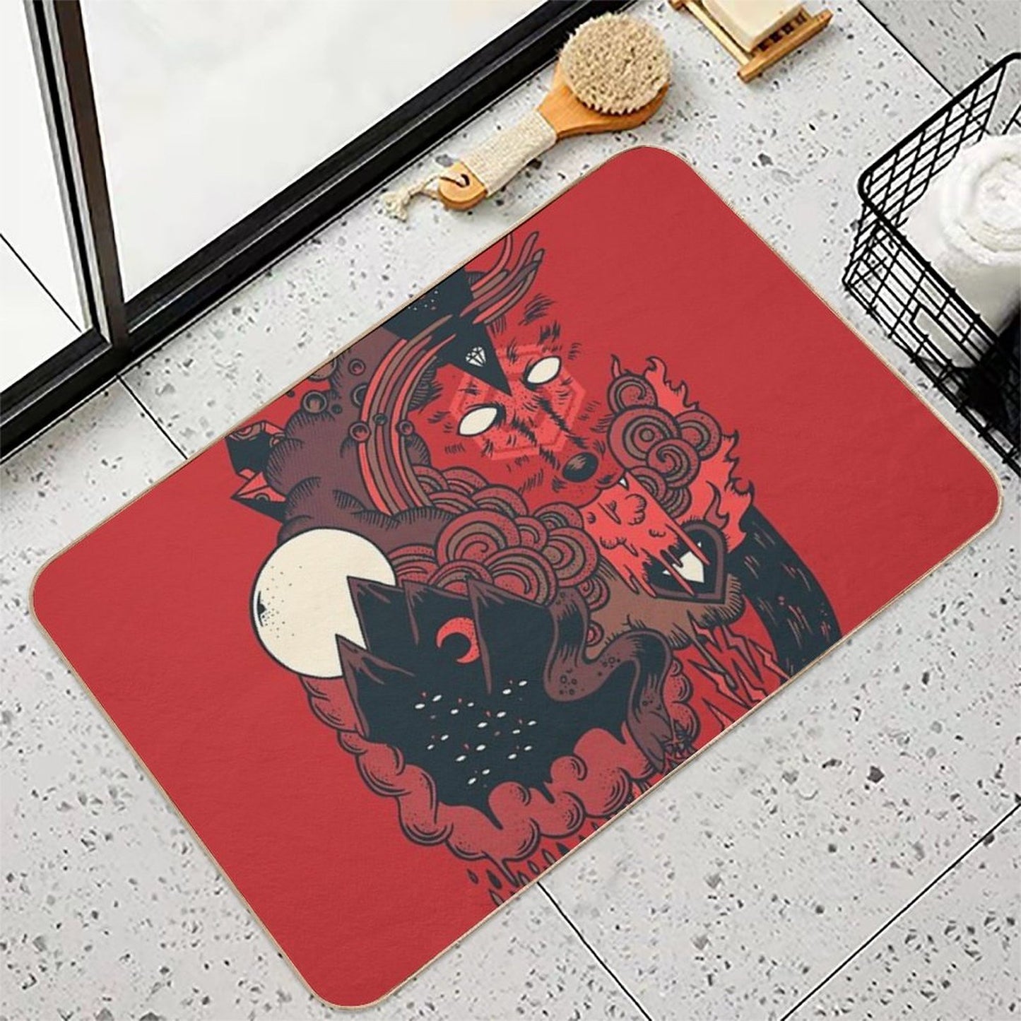 Leader of The Pack Long-Lasting Bath Mat