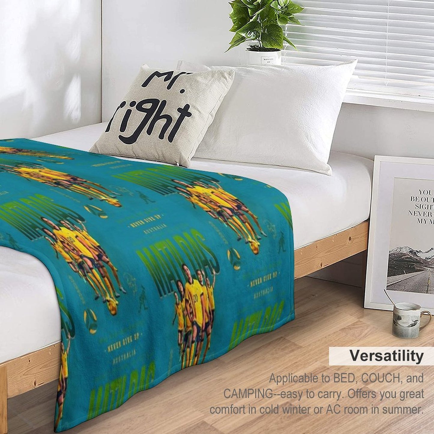 Matildas Anti-pilling Throw Blanket