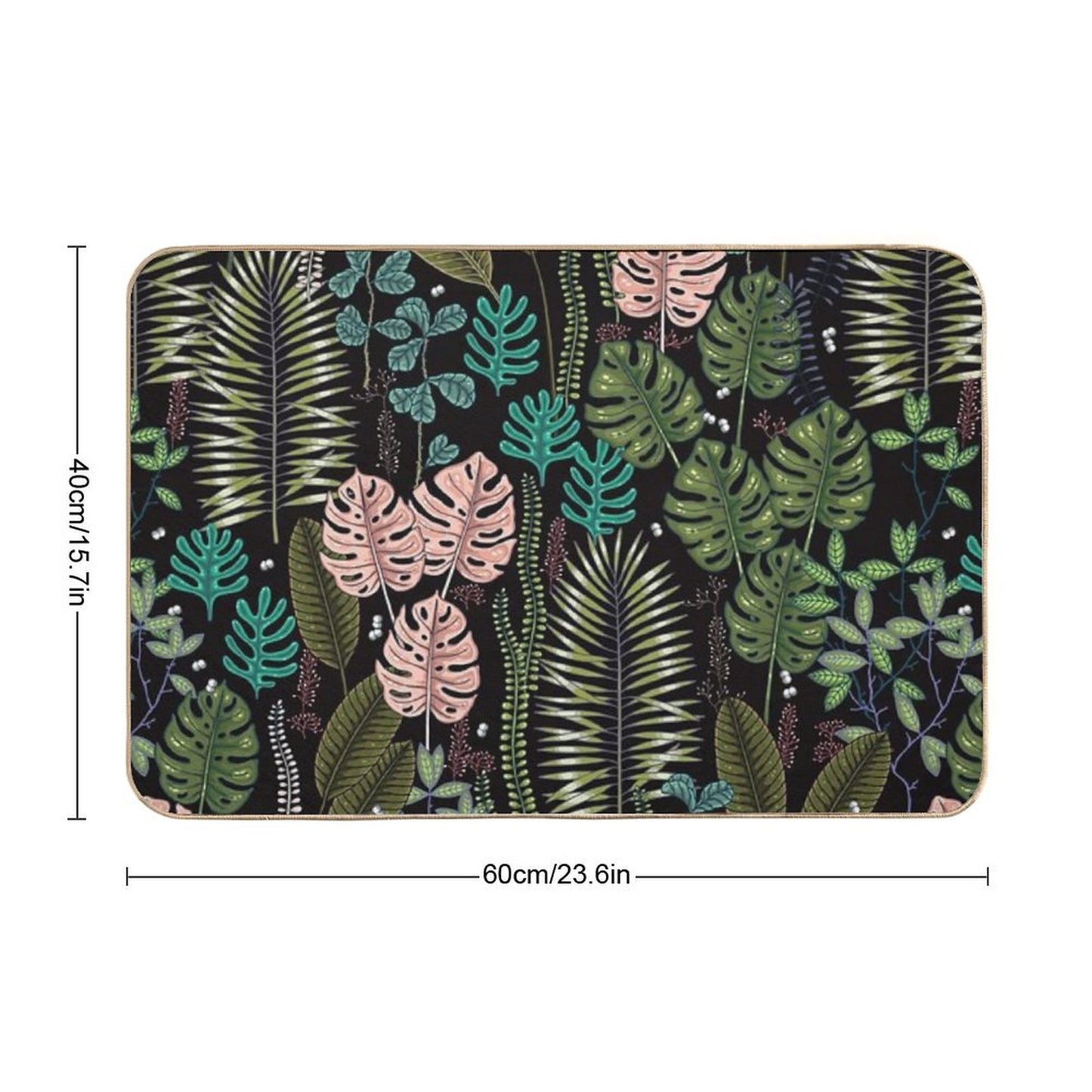 Tropical Dream Fade-Resistant Bath Mat