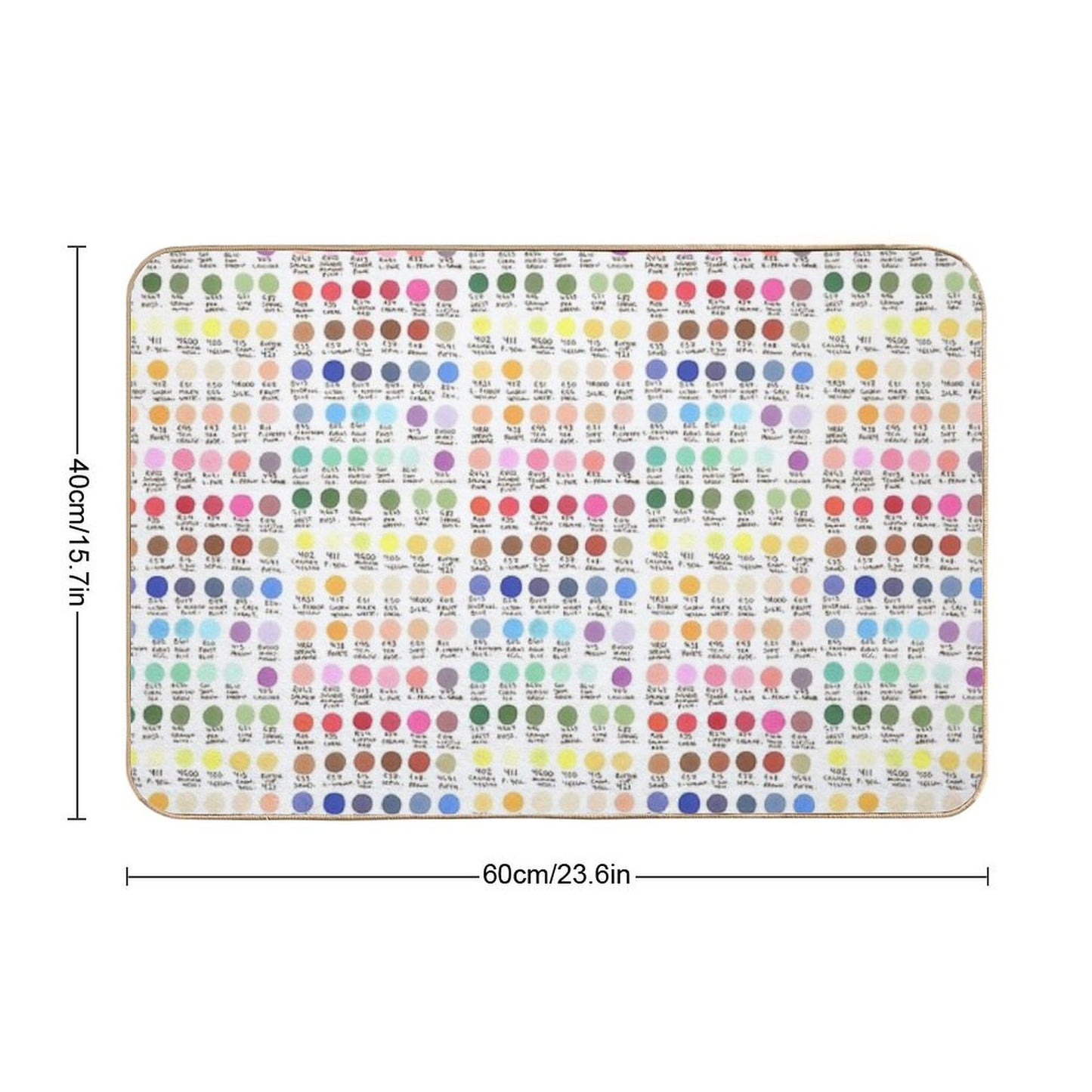Stephs Marker Swatches! Eco-Friendly Bath Mat