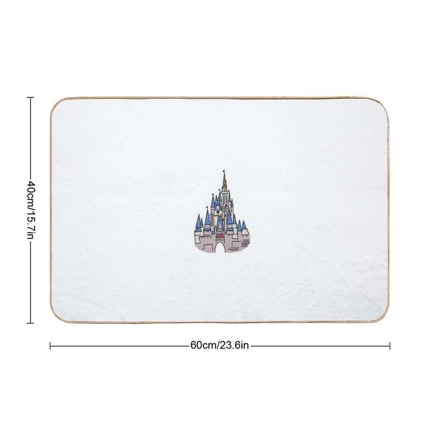Castle Dirt-Trapping Bath Mat