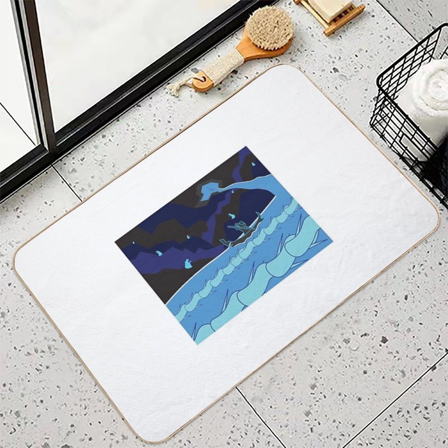 River Styx  Easy To Clean Bath Mat