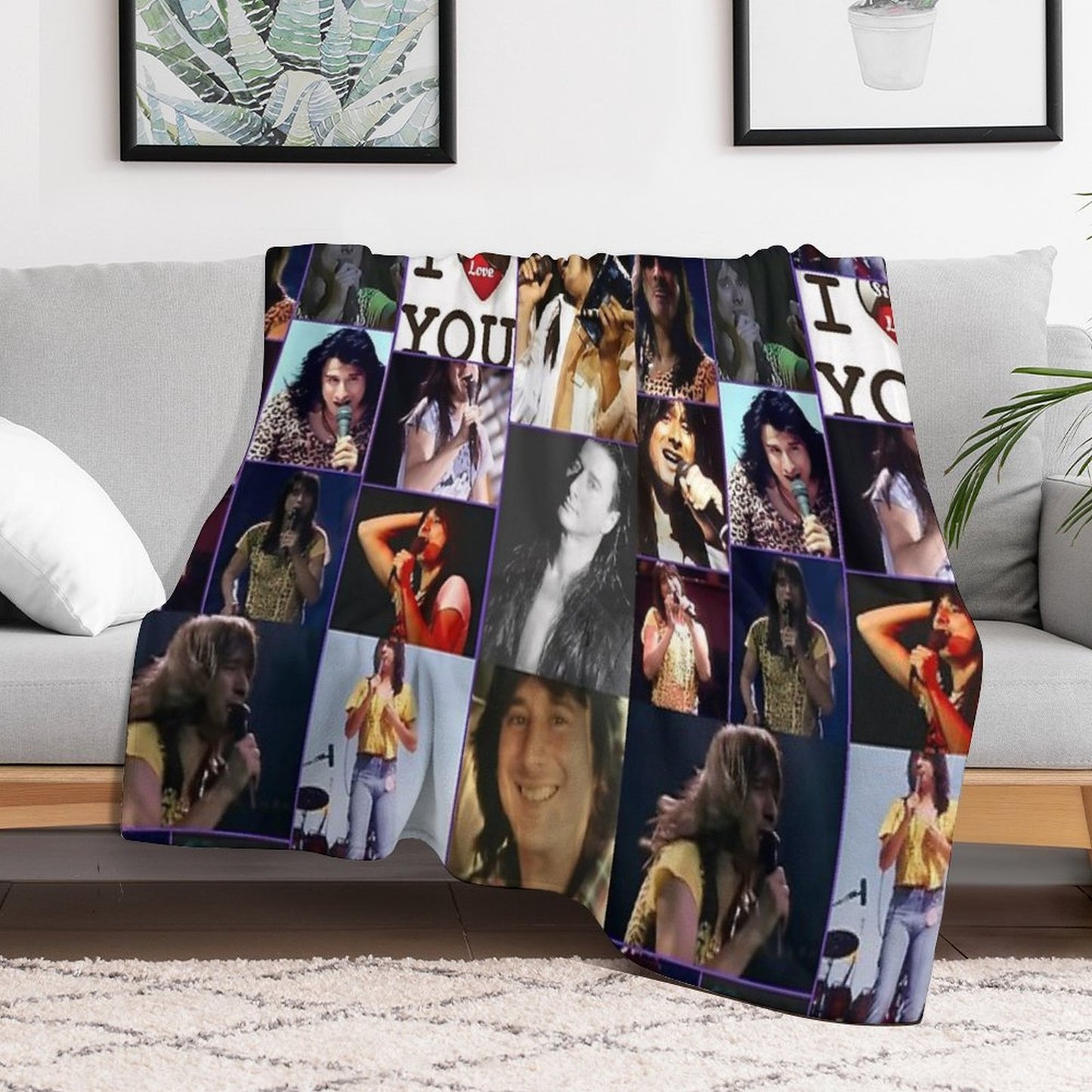 Steve Perry, I Love You Gift-ready Throw Blanket