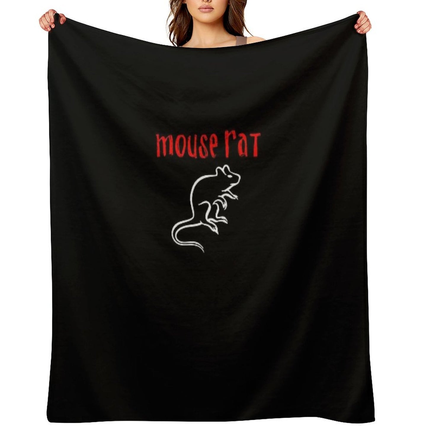 Mouse Rat Lightweight Throw Blanket