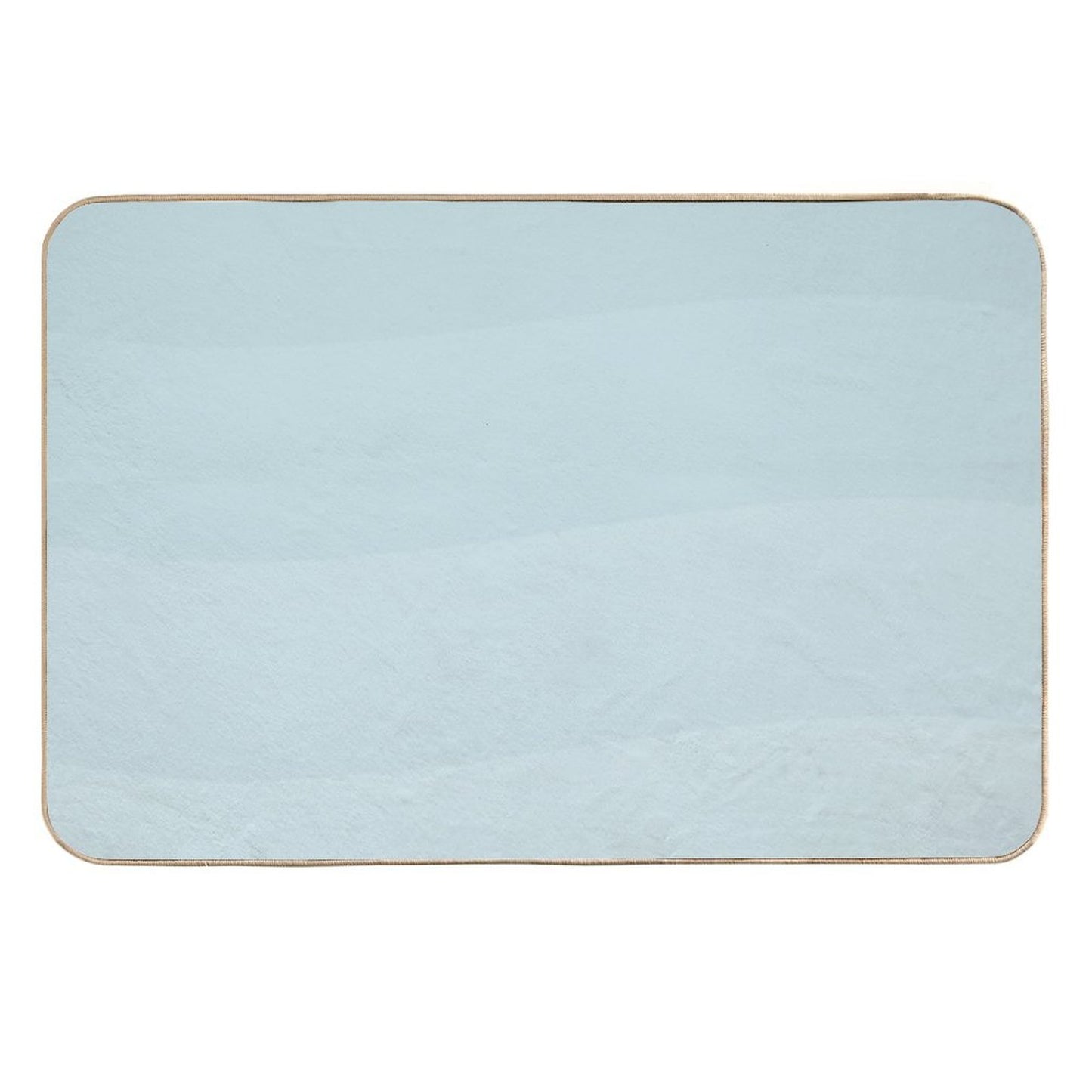 Light Blue Waves. Absorbent Bath Mat