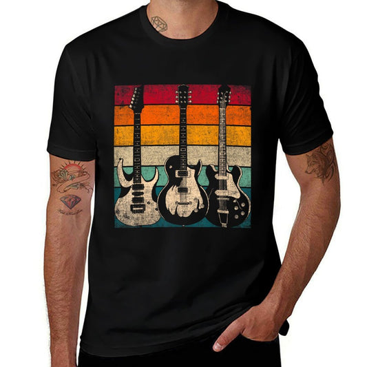 Retro Guitar  Soft T-Shirt