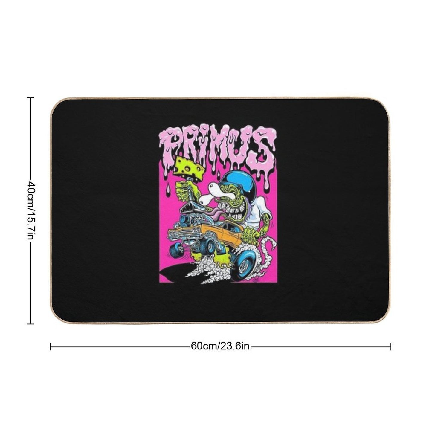 Primus Poster Repositionable Bath Mat