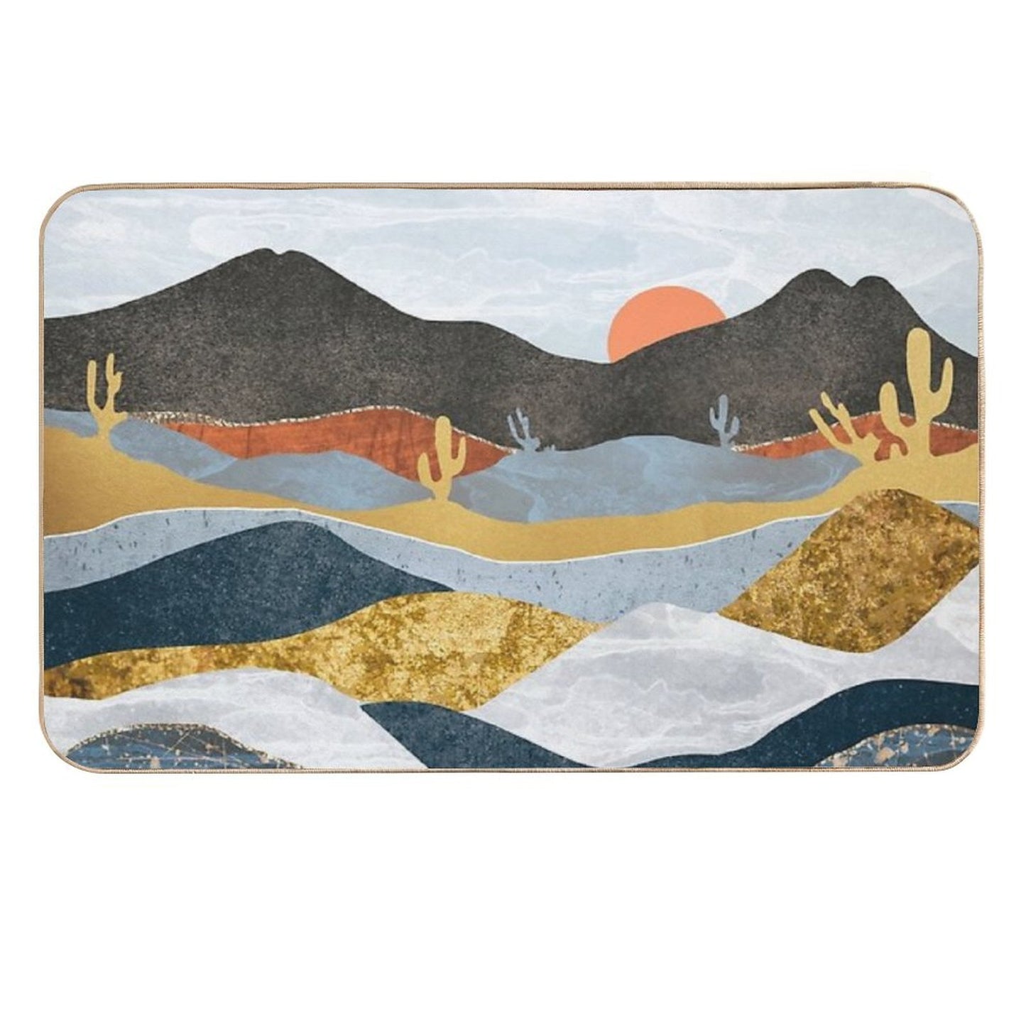 Desert Cold Rapid-Drying Bath Mat