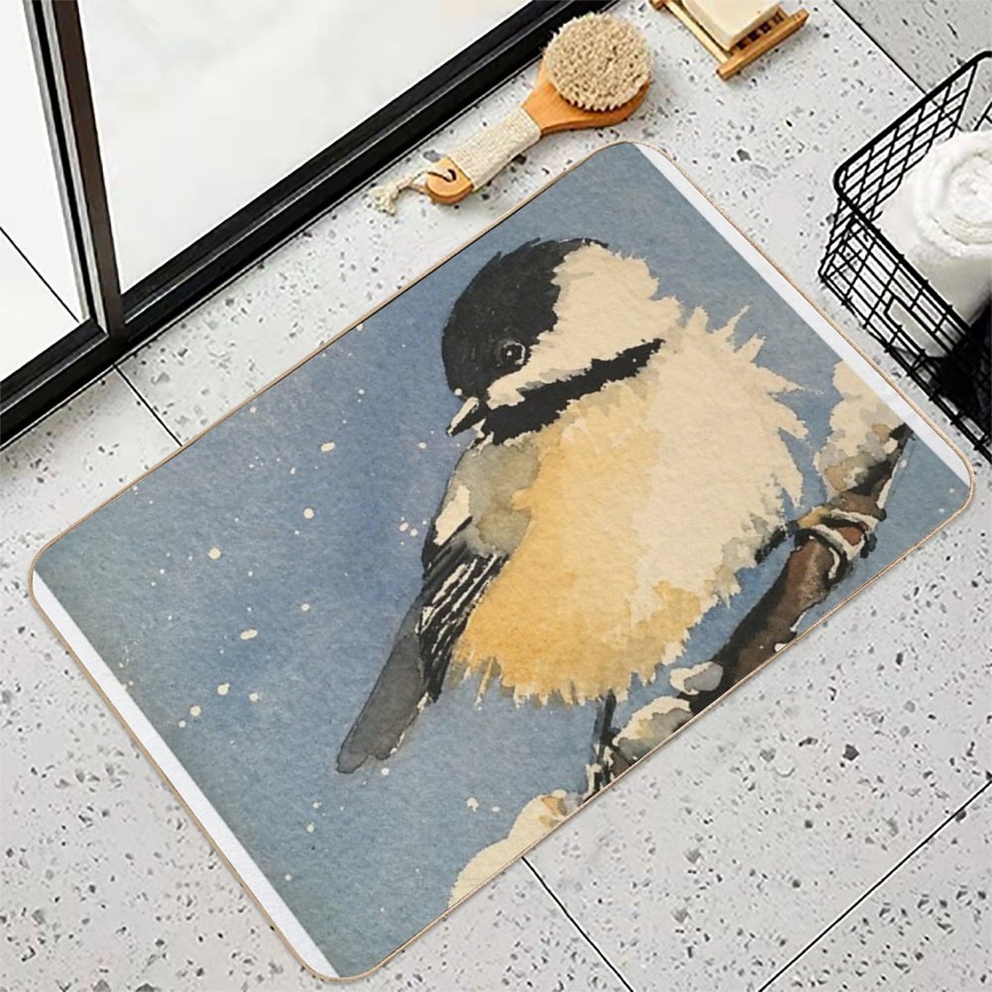 Solo Chick  Slip-Resistant Bath Mat