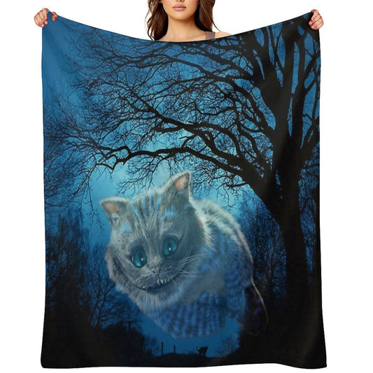 ~ The Cheshire Cat ~ Lightweight Throw Blanket